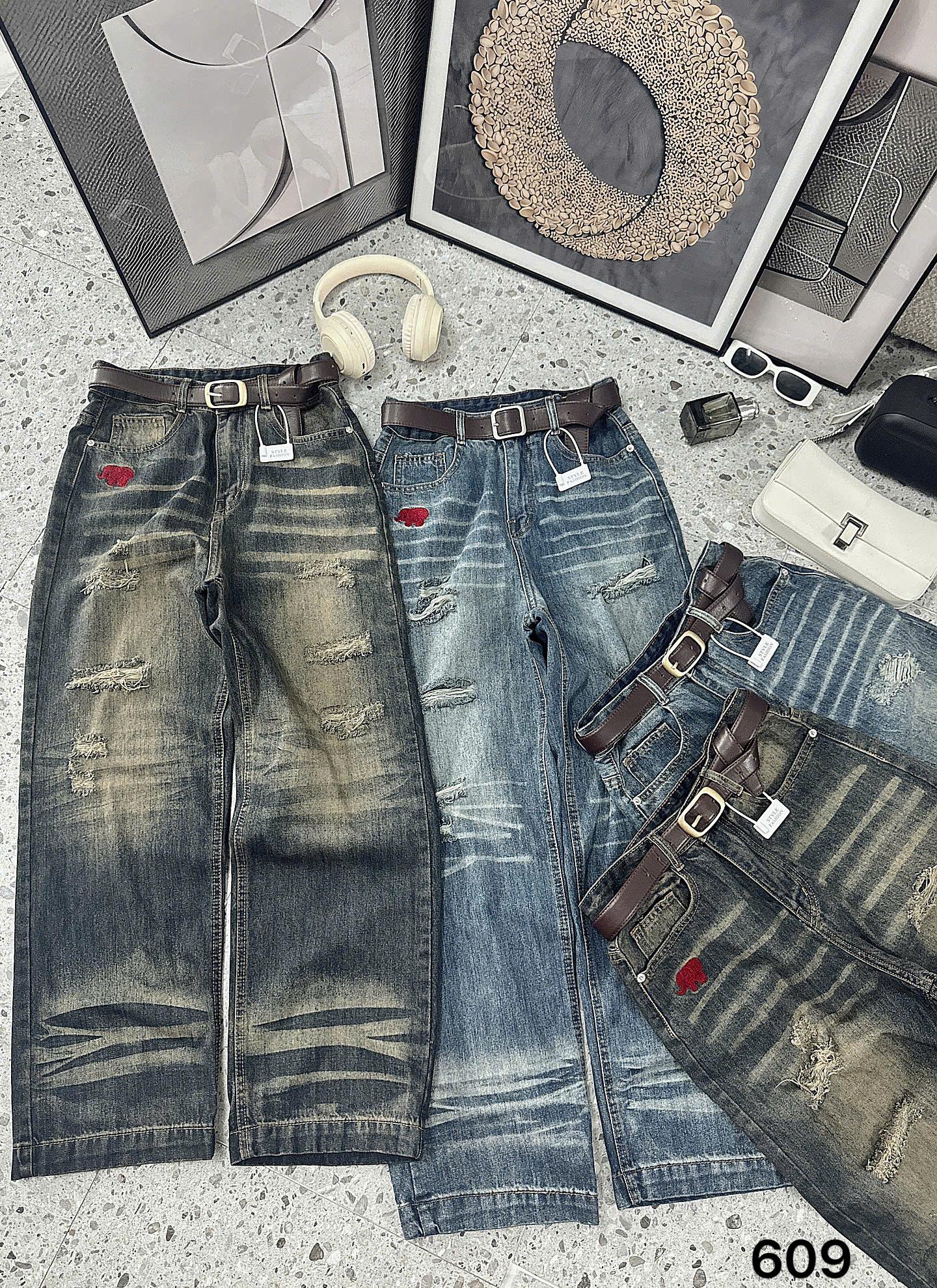 BIGSIZE NỮ-Quần suông thêu voi đỏ T-QJ609_thumbnail_7