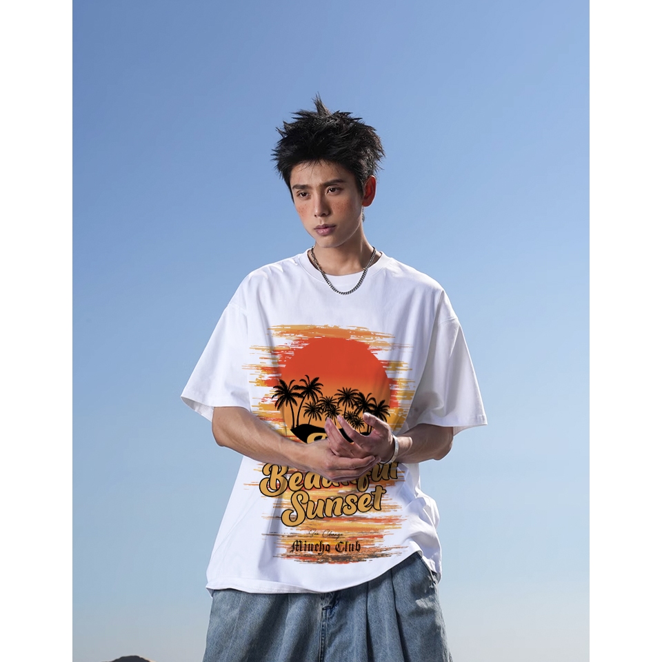Áo thun nam local brand form rộng ATD1144 Miucho Man tay ngắn cổ tròn in mix BTS hè biển_thumbnail_4