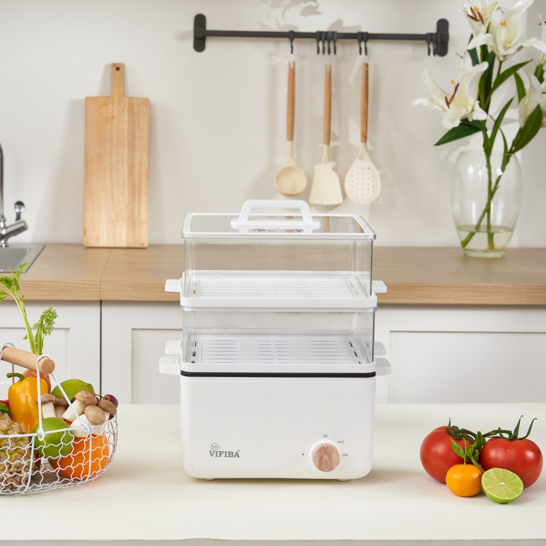 Nồi Lẩu Hấp SAKI VIFIBA - Lẩu Hấp Vuông_thumbnail_1