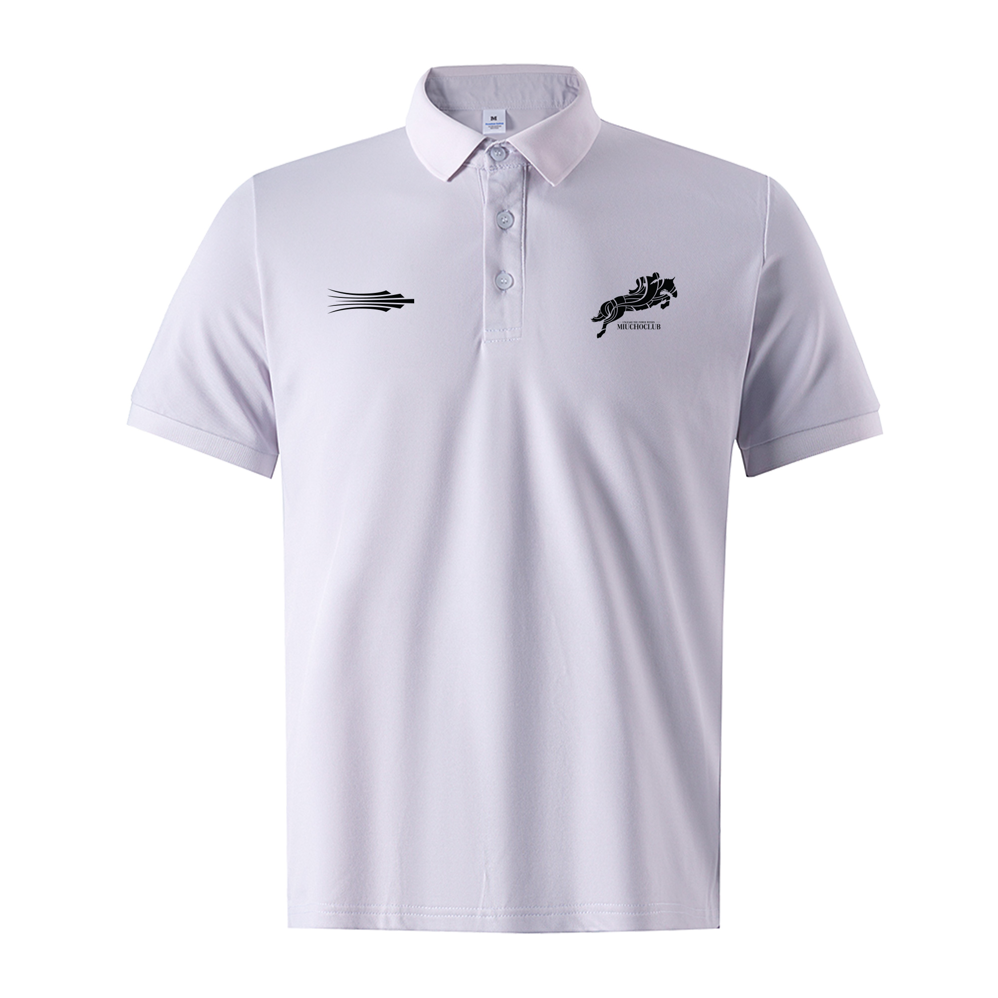 Áo polo nam trẻ trung form vừa 2262 Miucho Iconic vải cá sấu polyester co giãn thoáng mát in mix_thumbnail_10