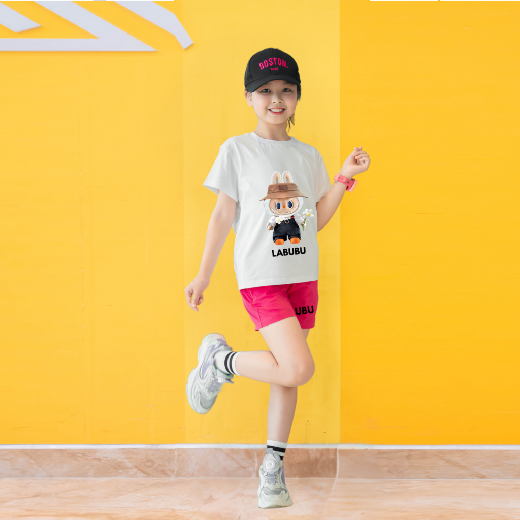 Bộ quần áo bé gái in hình Labubu - Loza Kids SB93_thumbnail_5