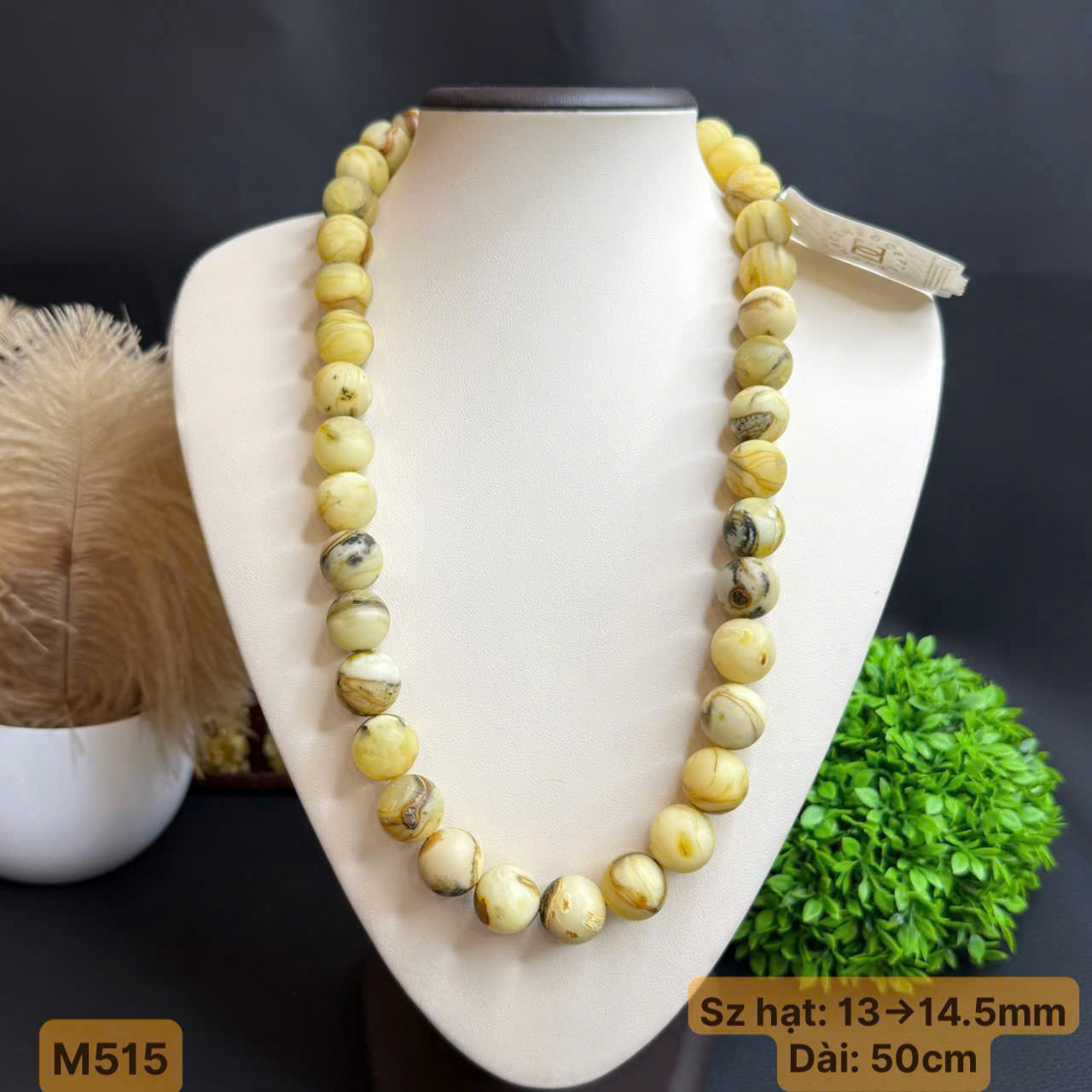 Vòng Cổ Mộc Vân Lì - M515