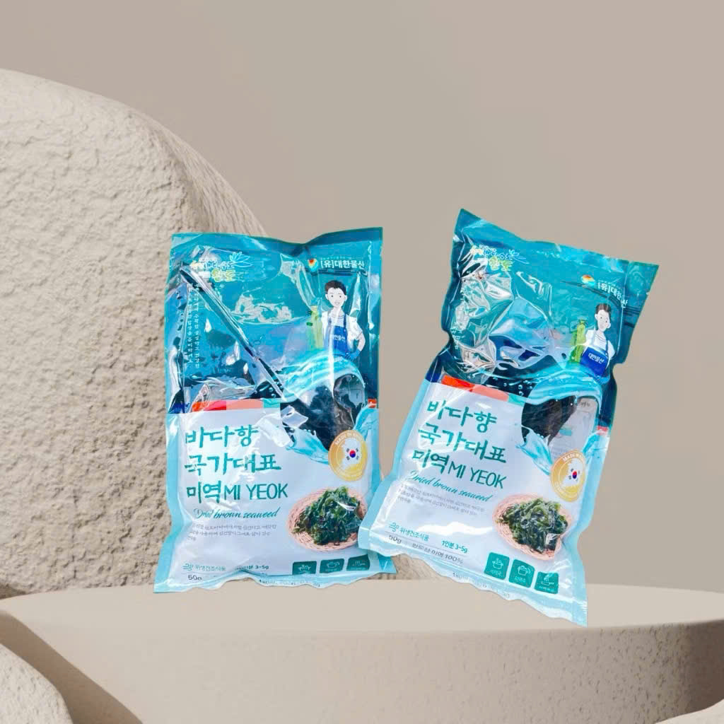 Set 2 Bịch Rong Biển Khô Dried Broun Seaueed
