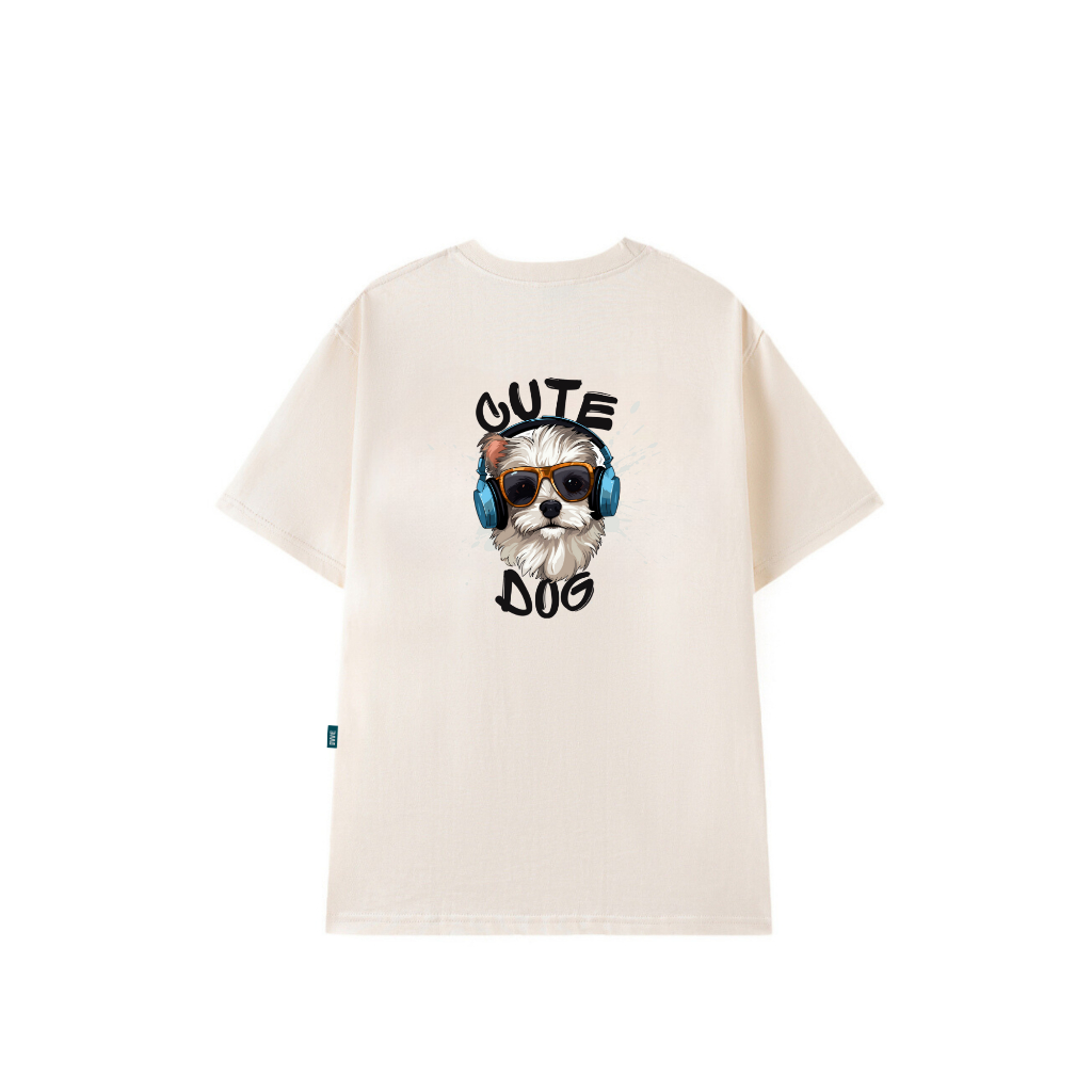 Áo thun unisex local brand We Tee hình CUTE DOG dáng oversize rộng - WU0841_thumbnail_2