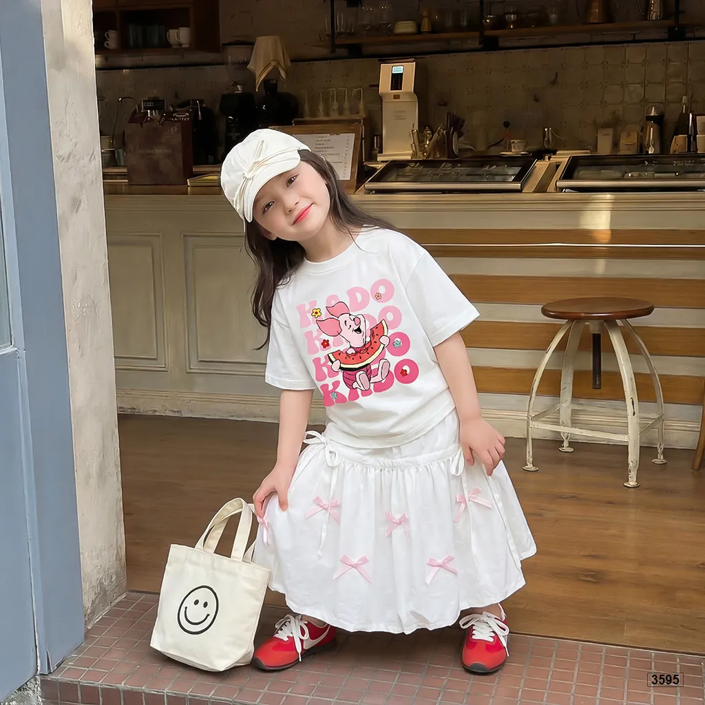 Áo thun cotton trẻ em phong cách Hàn Quốc Kado 3595_thumbnail_4