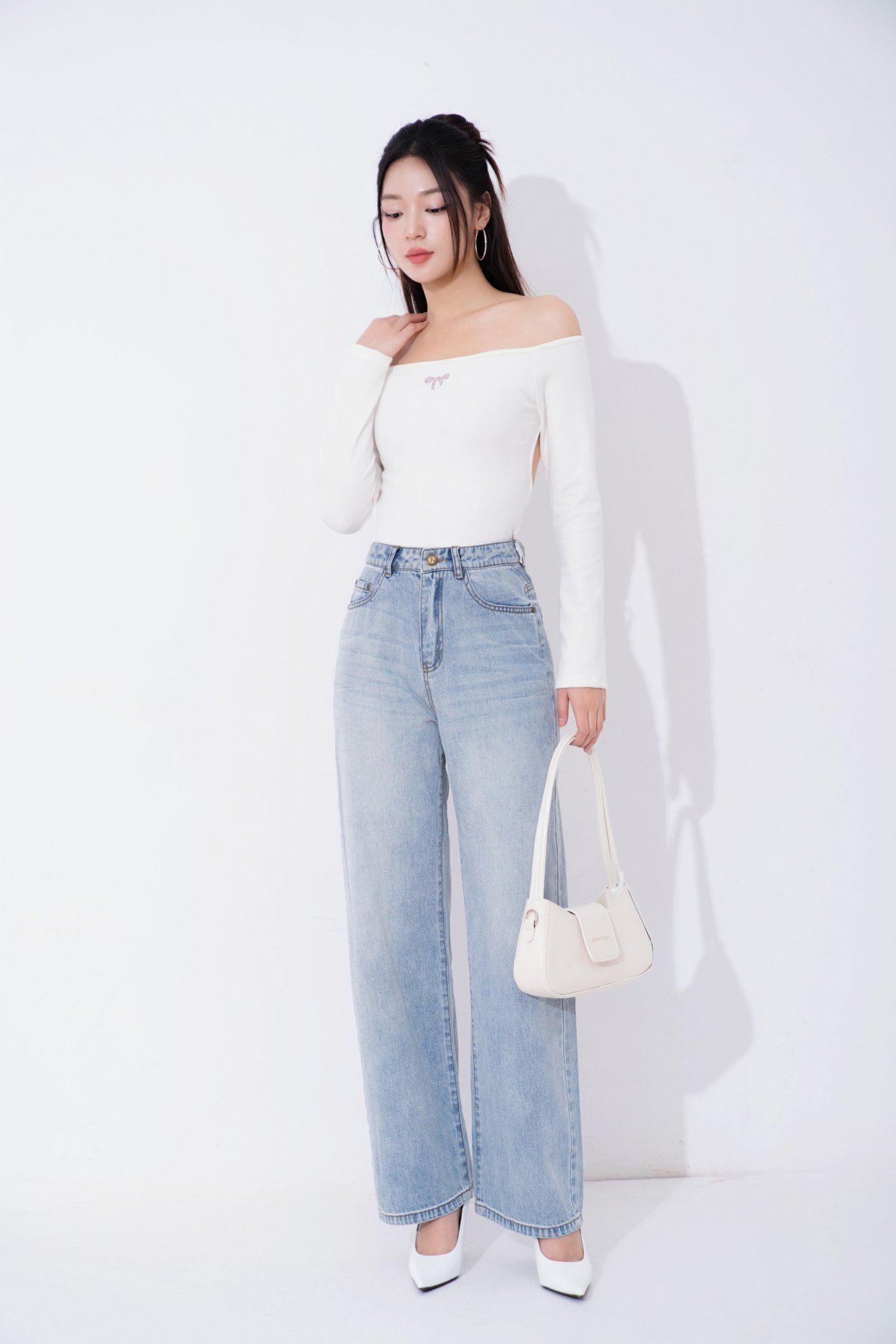 Quần Jean Ống Suông Cao Cấp_thumbnail_3