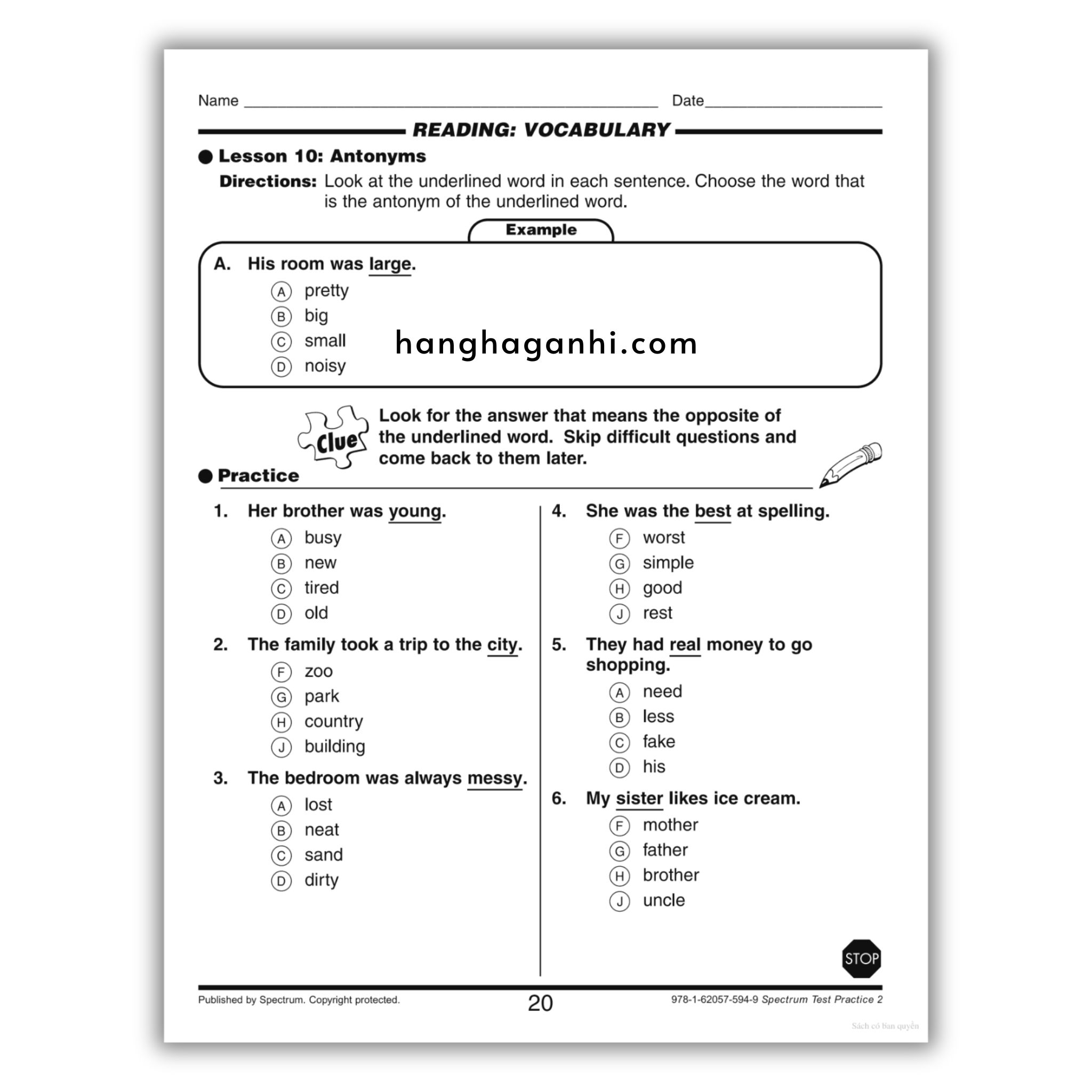 Sách Spectrum Test Practice Workbook Grade 2_thumbnail_4