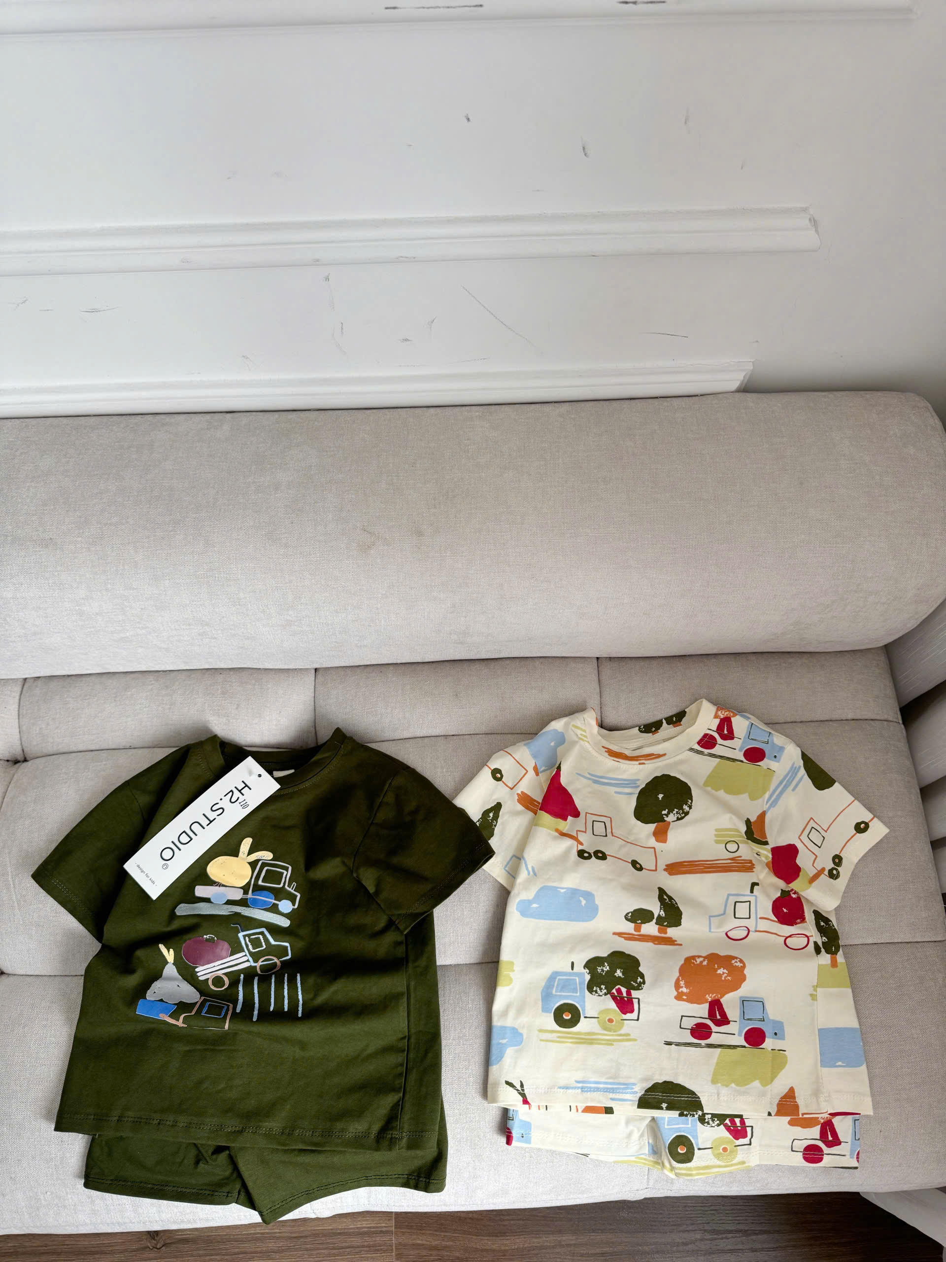 A68 SET 2 BỘ CỘC Ô TÔ CHỞ CỦ HÀNH- A100.147