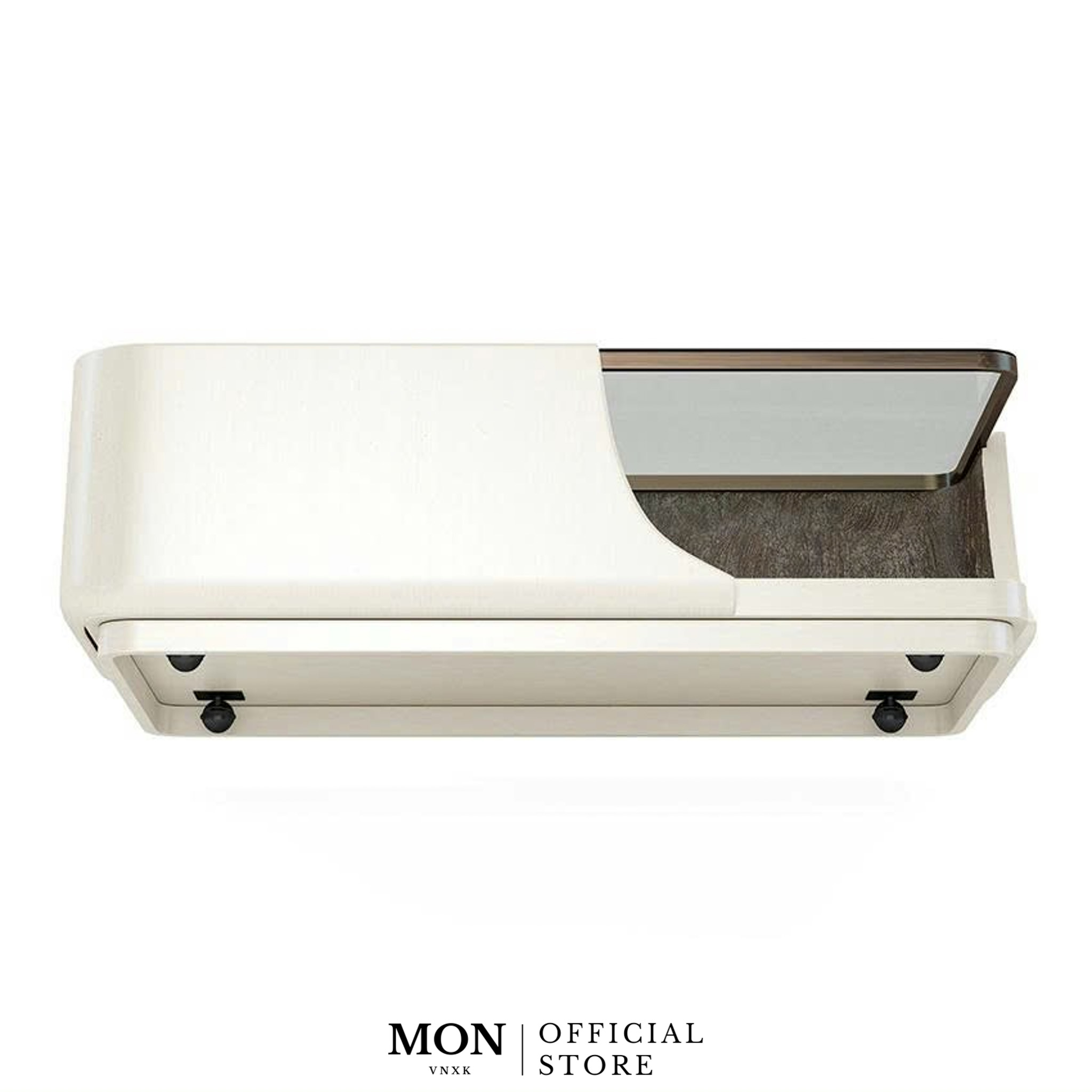 BÀN SOFA A.R.T. FURNITURE BLANC COCKTAIL TABLE