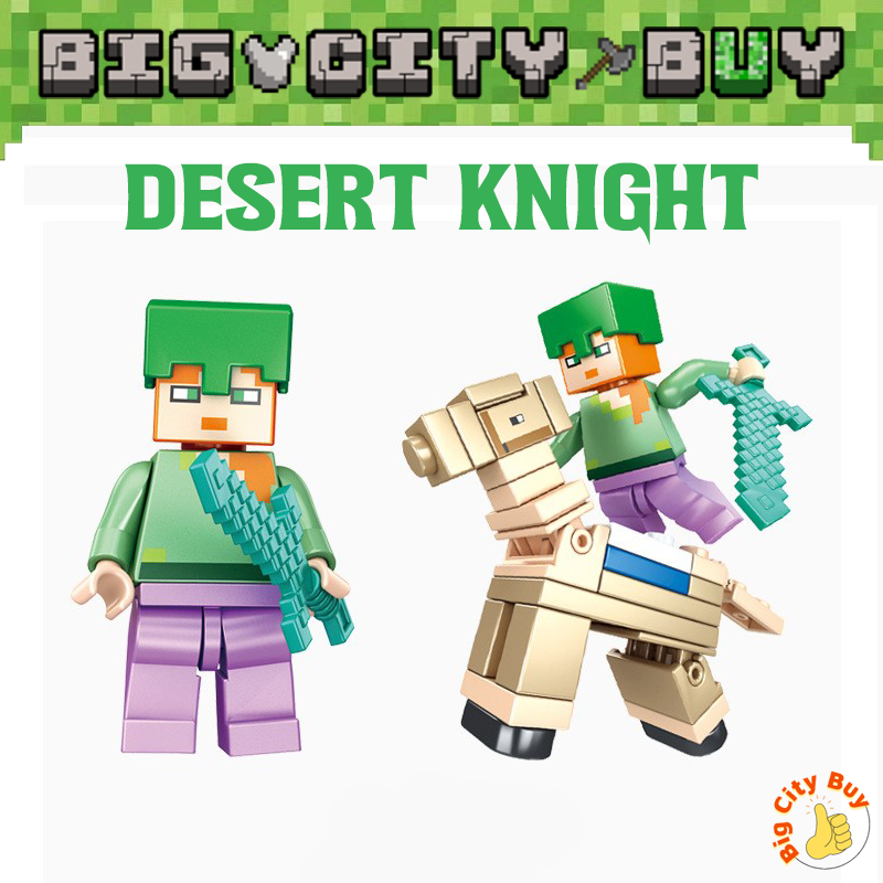 Set 8 Nhân Vật Hiệp Sĩ Ngựa MineCraft Siêu Đỉnh, Cực Hay Cùng Viên Nam Châm MineCraft, MineCraft Nam Châm_thumbnail_5