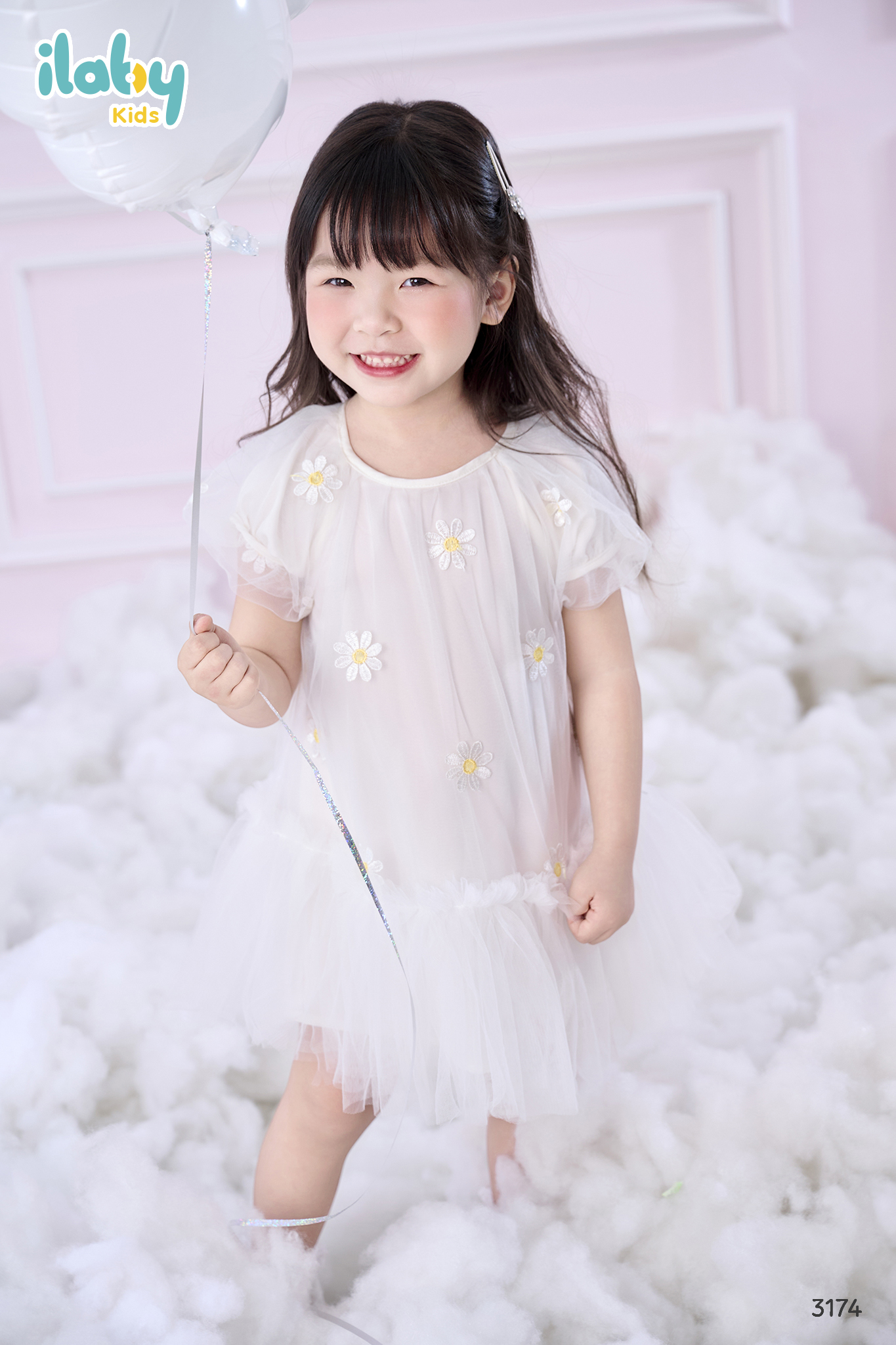 Váy tutu thêu hoa cúc Daisy