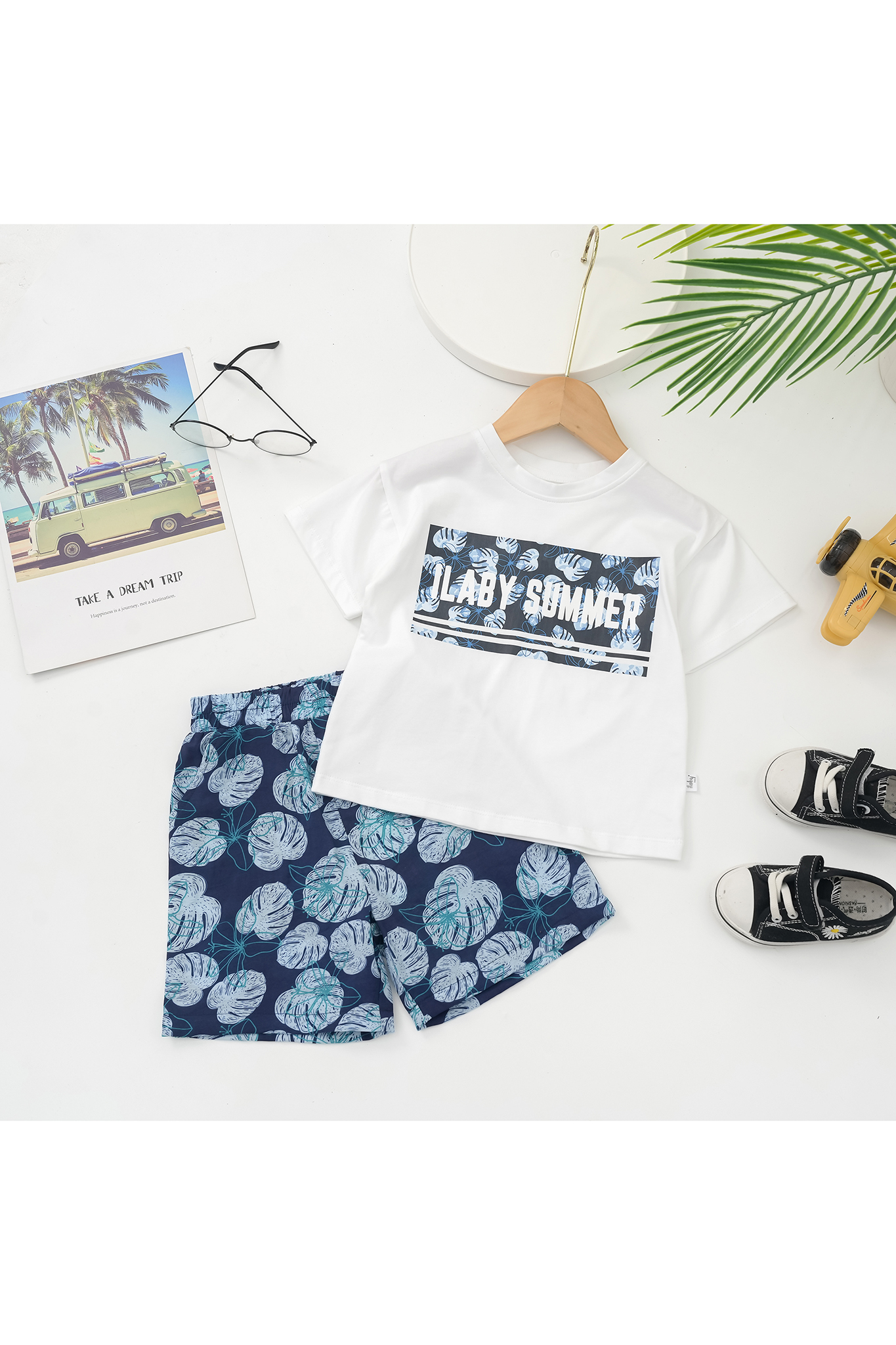 Set áo cotton quần hoạ tiết_thumbnail_2