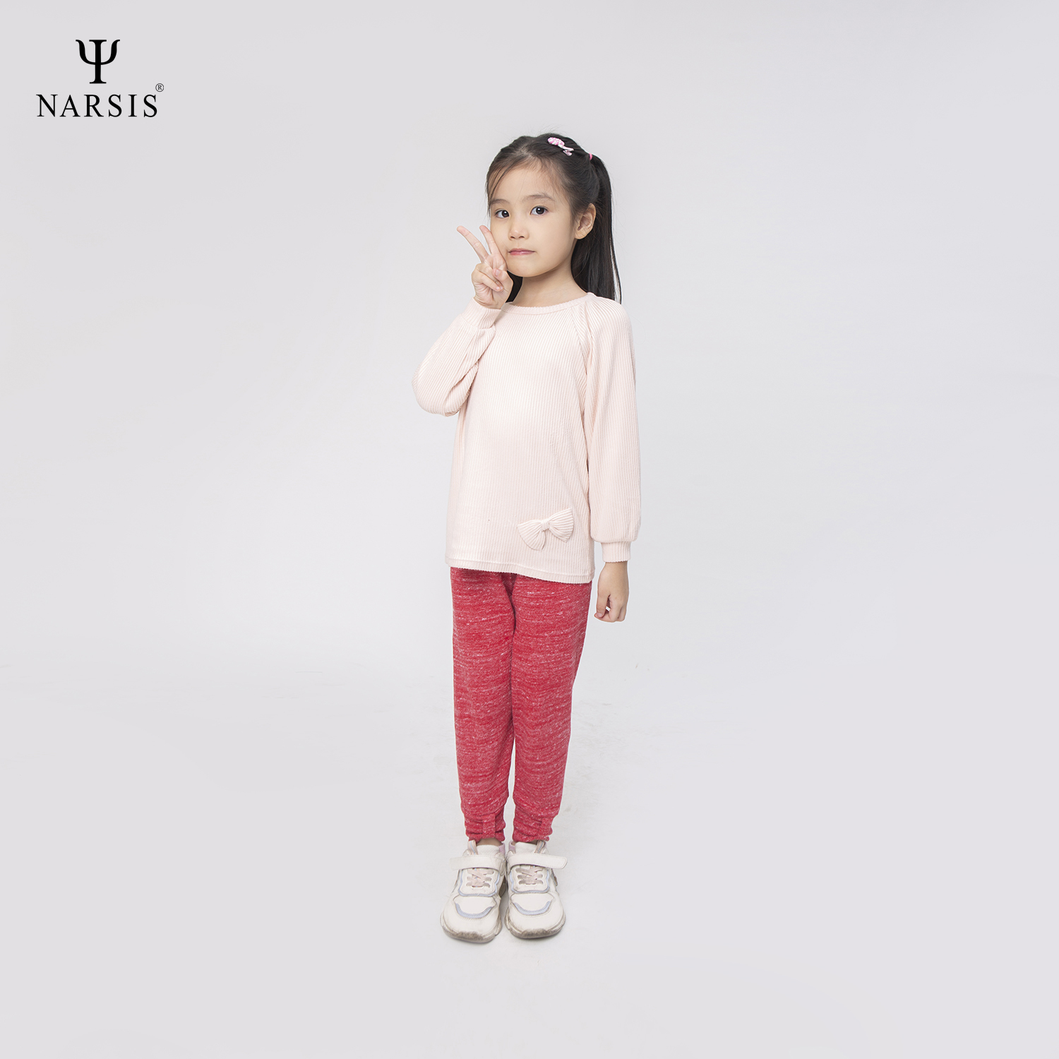 QUẦN THU ĐÔNG BÉ GÁI KP0007 NARSIS VẢI LEN COTTON ẤM ÁP, THOÁNG MÁT, GIỮ ẤM TỐT, MỀM MẠI_thumbnail_2