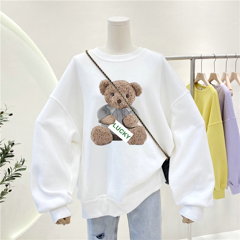 Áo sweater trắng nữ in hình nhiều mẫu - Loza G0114_thumbnail_13
