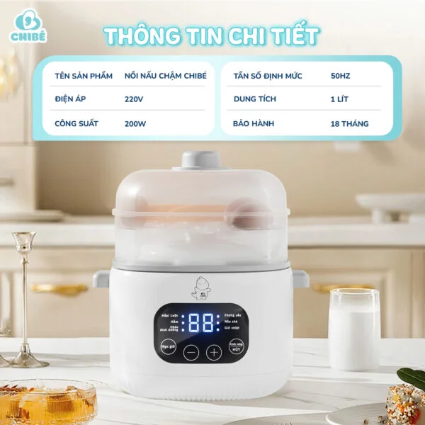 NỒI NẤU CHẬM 1 LÍT CHIBE_thumbnail_2