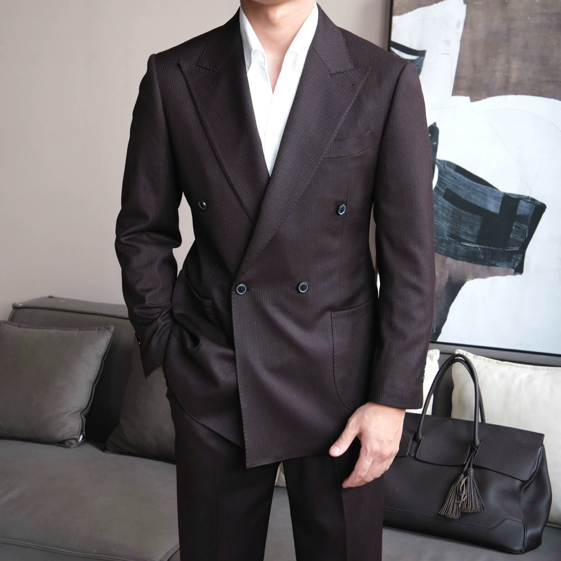 Suit Veroza Espresso (Gồm: Jacket + Quần)