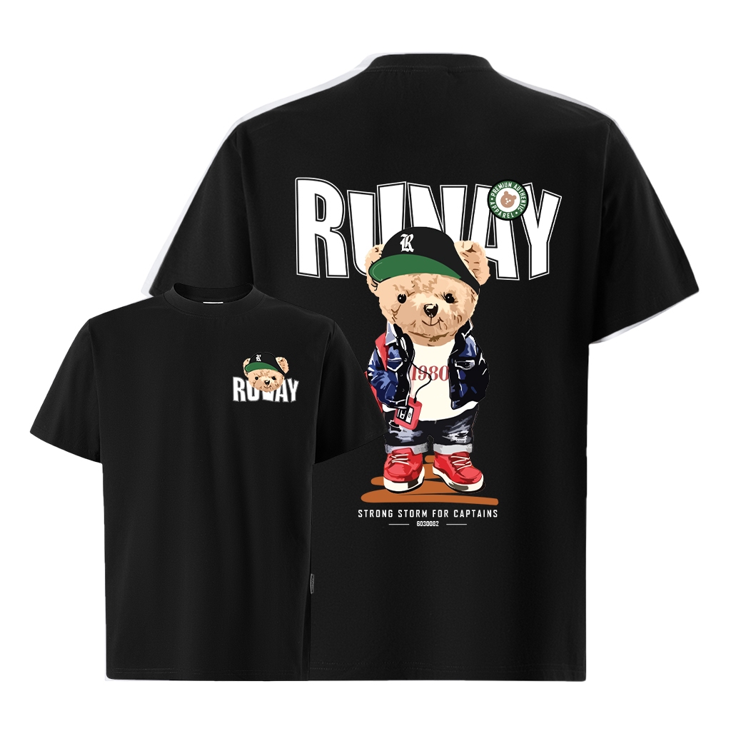 Áo phông form rộng nam local brand đủ size ATD1011 Miucho Iconic tay ngắn cổ tròn in mix_thumbnail_8