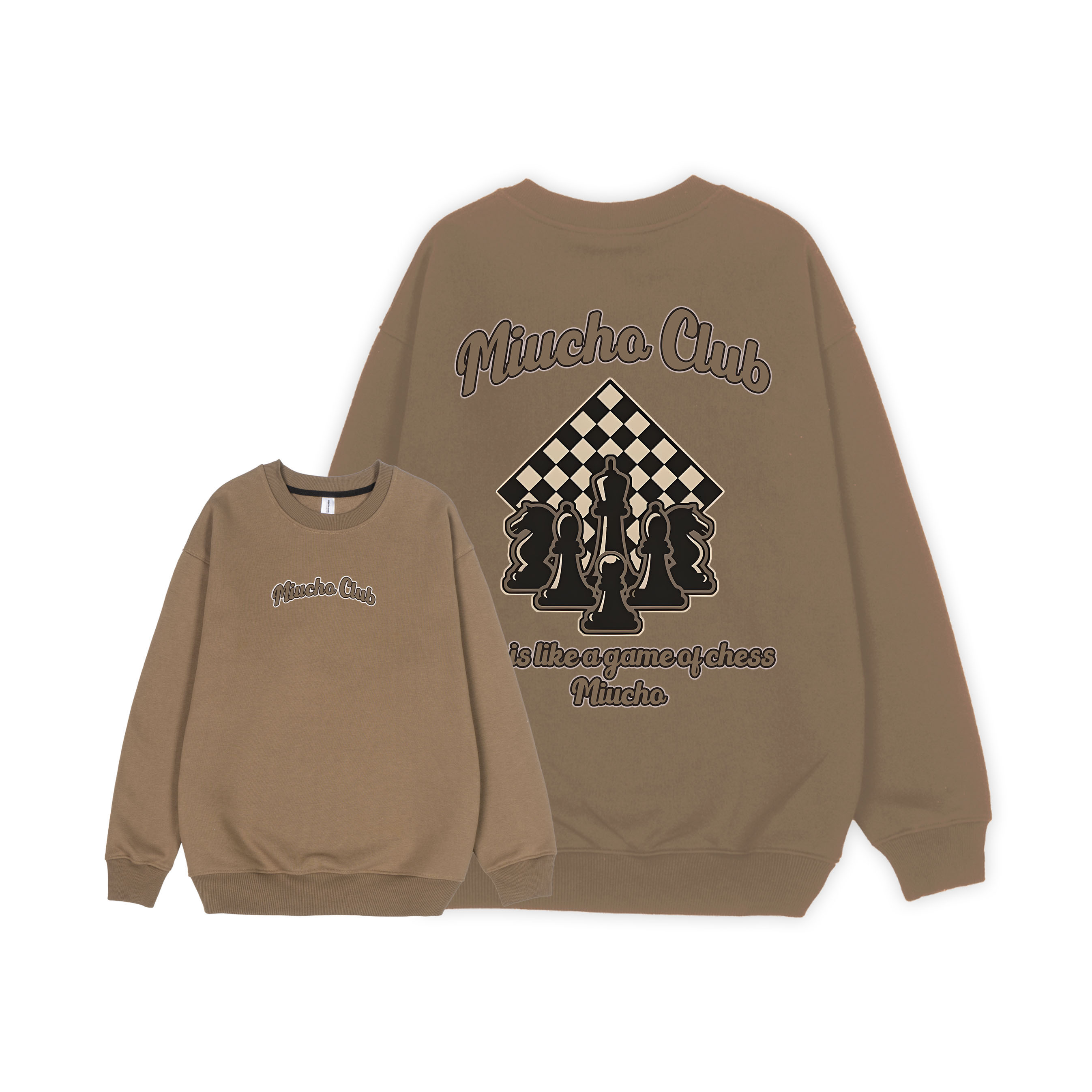 Áo sweater nam unisex form rộng ST040 Miucho vải chân cua in graphic_thumbnail_5