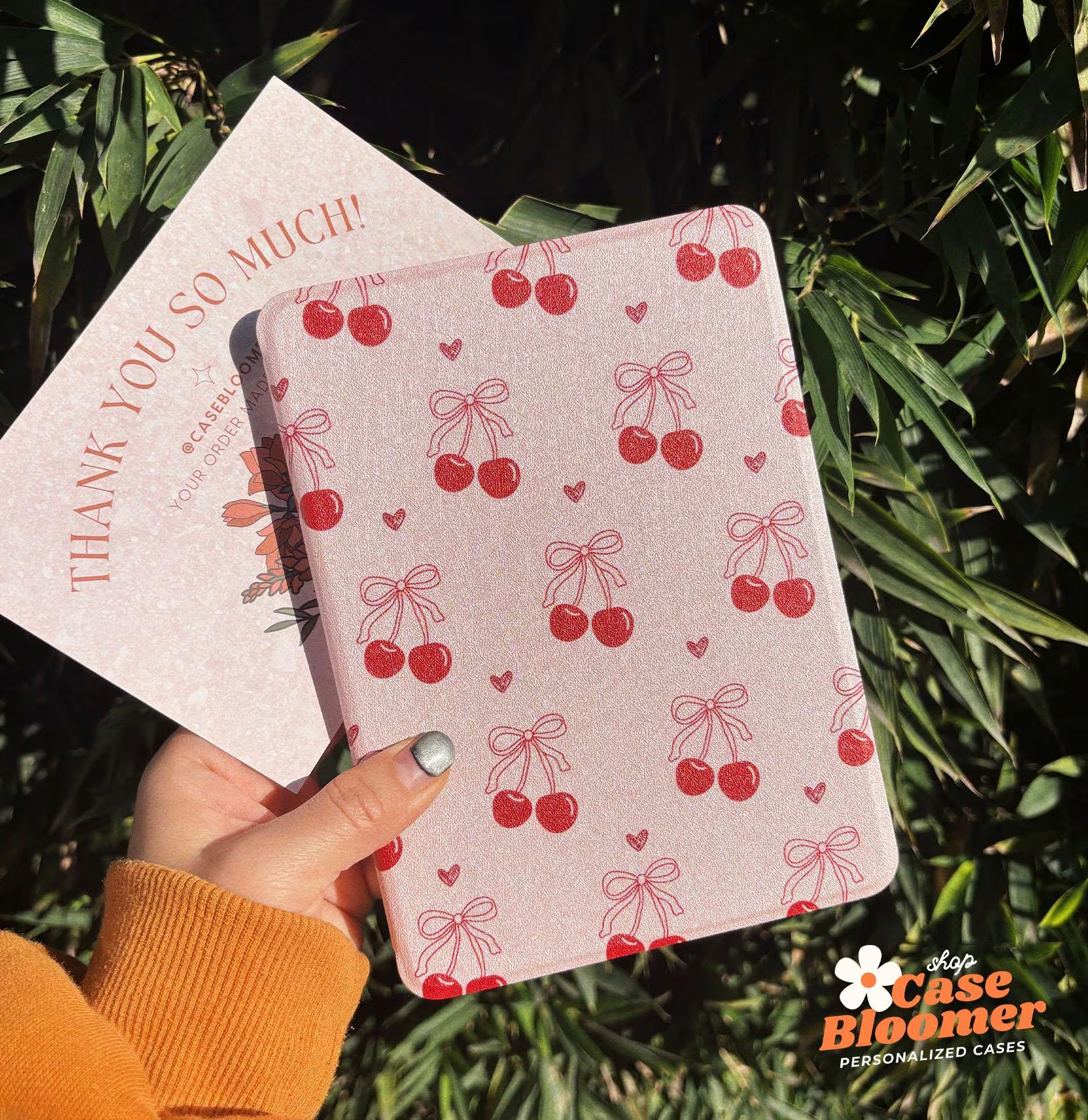 Cherryblush Charm Kindle case