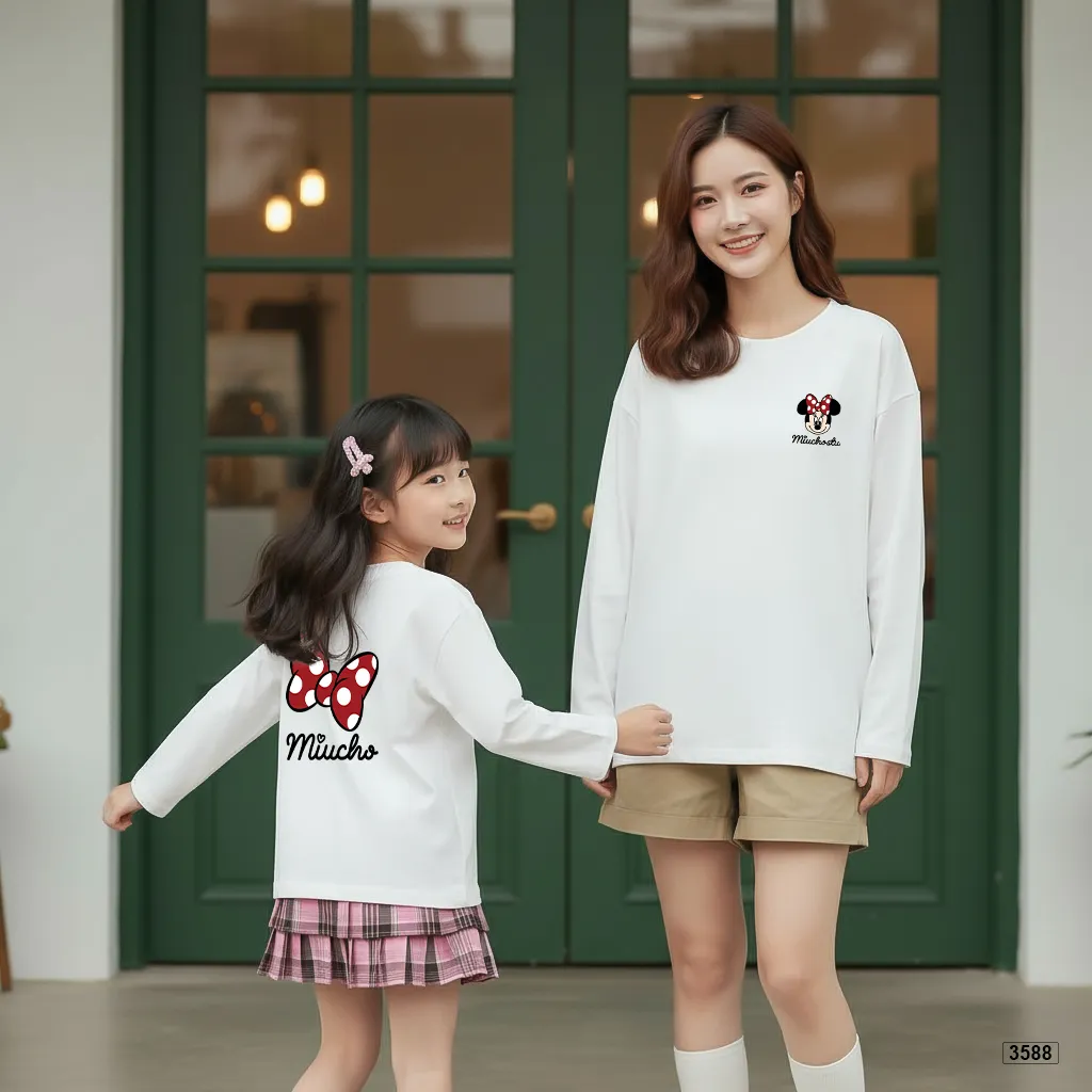 Áo thun kid tay dài form rộng phong cách Hàn Quốc Kado 3588_thumbnail_4