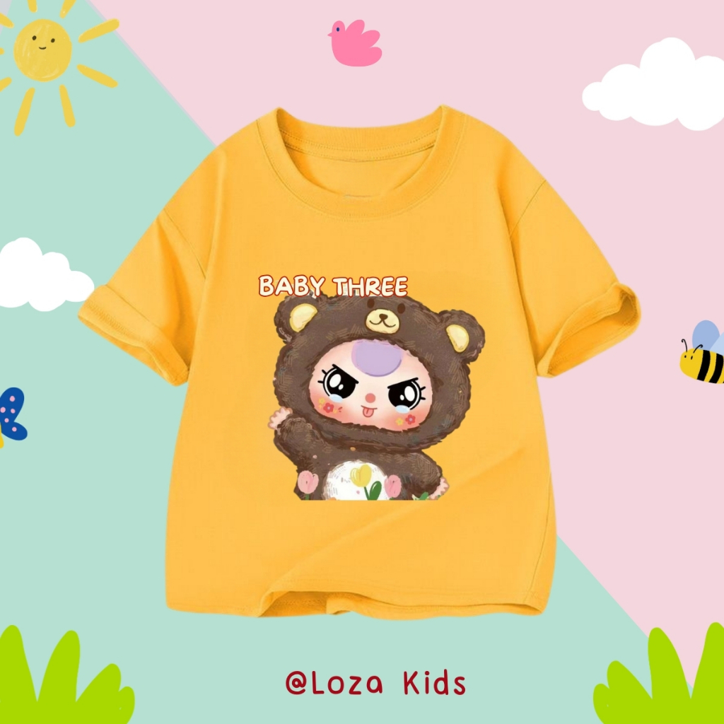 Áo thun trẻ em in hình Baby three - Loza Kids AT2916_thumbnail_4