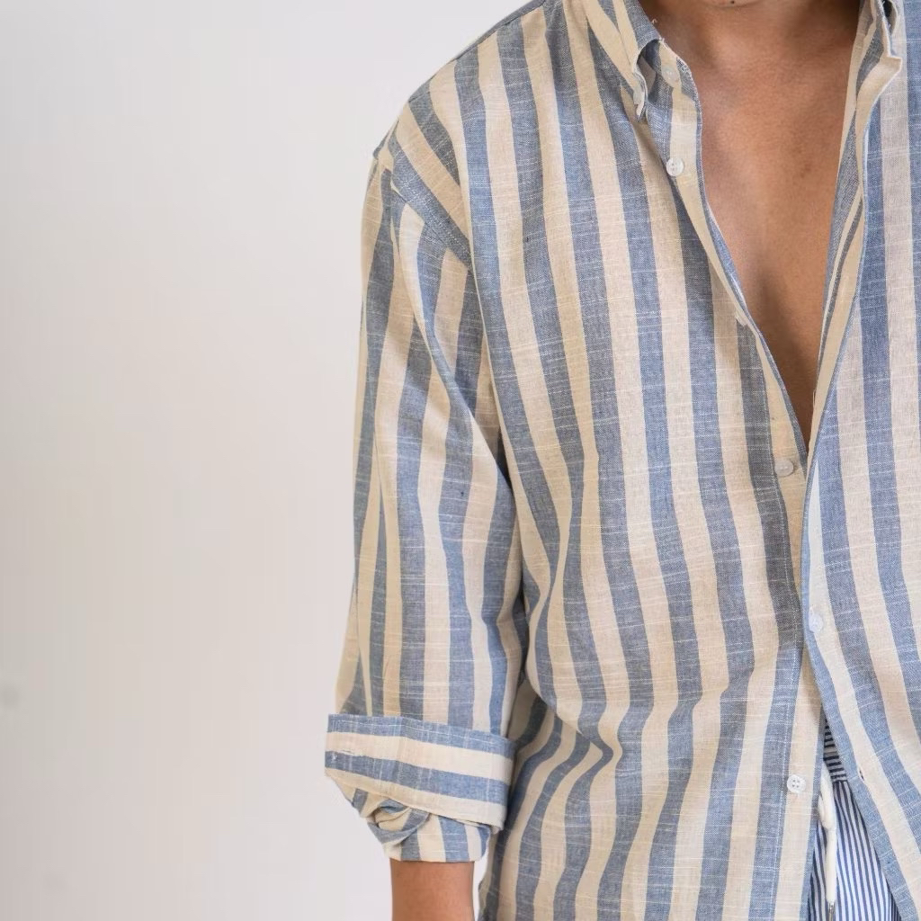 Áo Sơ Mi Dài Tay JackSon Vải Linen Form Relaxed_thumbnail_3