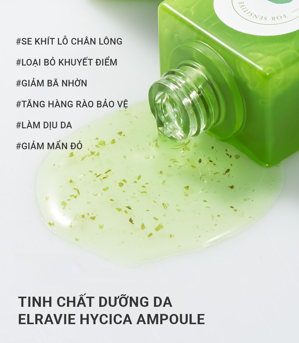 Tinh chất dưỡng da, kiểm soát bã nhờn Elravie HyCicaMue Ampoule 50ml_thumbnail_4