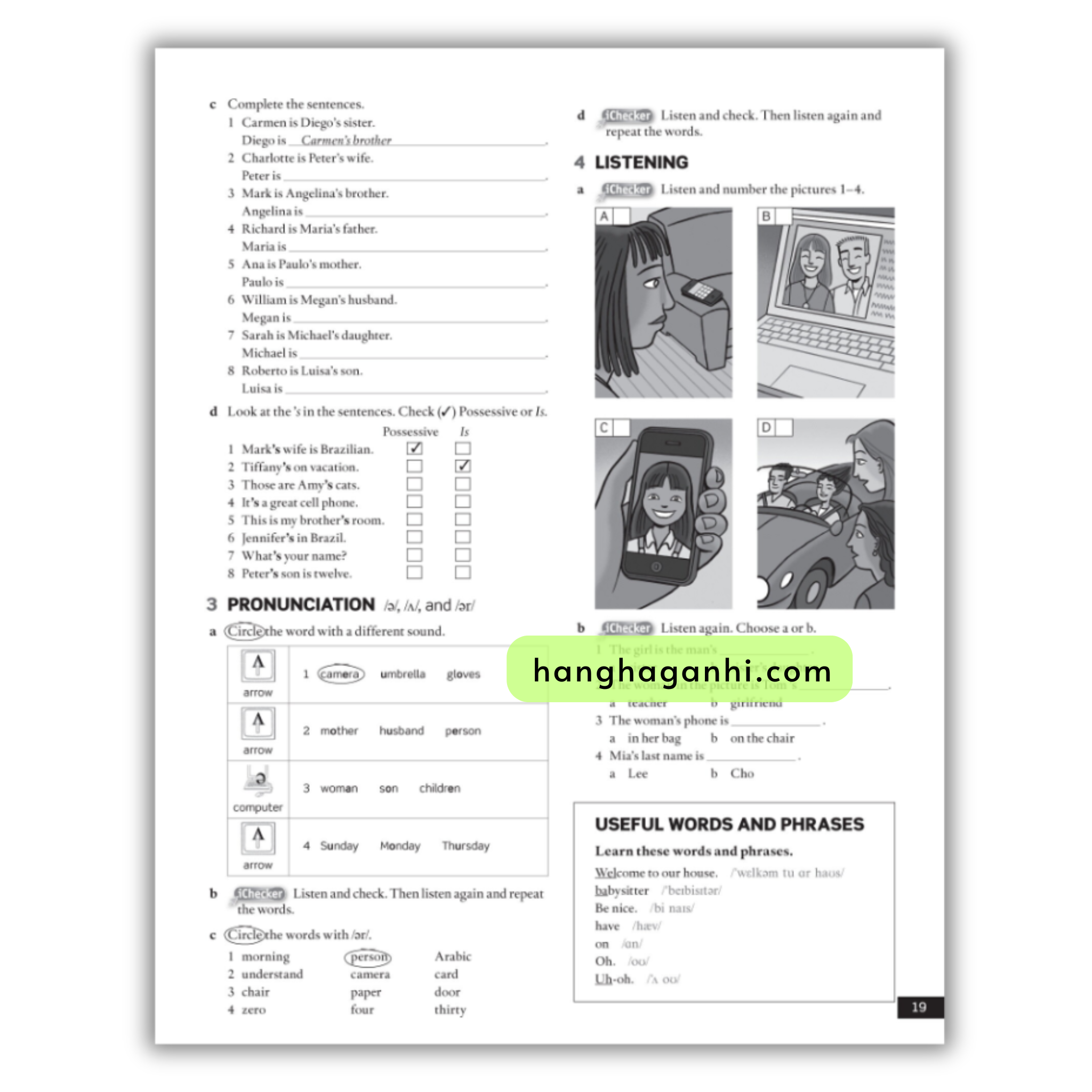 American English File Starter Workbook (Second Edition)_thumbnail_8