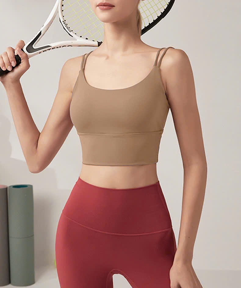 Áo Lót Thể Thao Tập Gym Yoga Nữ Yumiisport Áo Bra Hai Dây Cài Khoá Nâng Ngực Không Gọng Vải Co Giãn Thoáng Mát Sẵn Mút_thumbnail_5