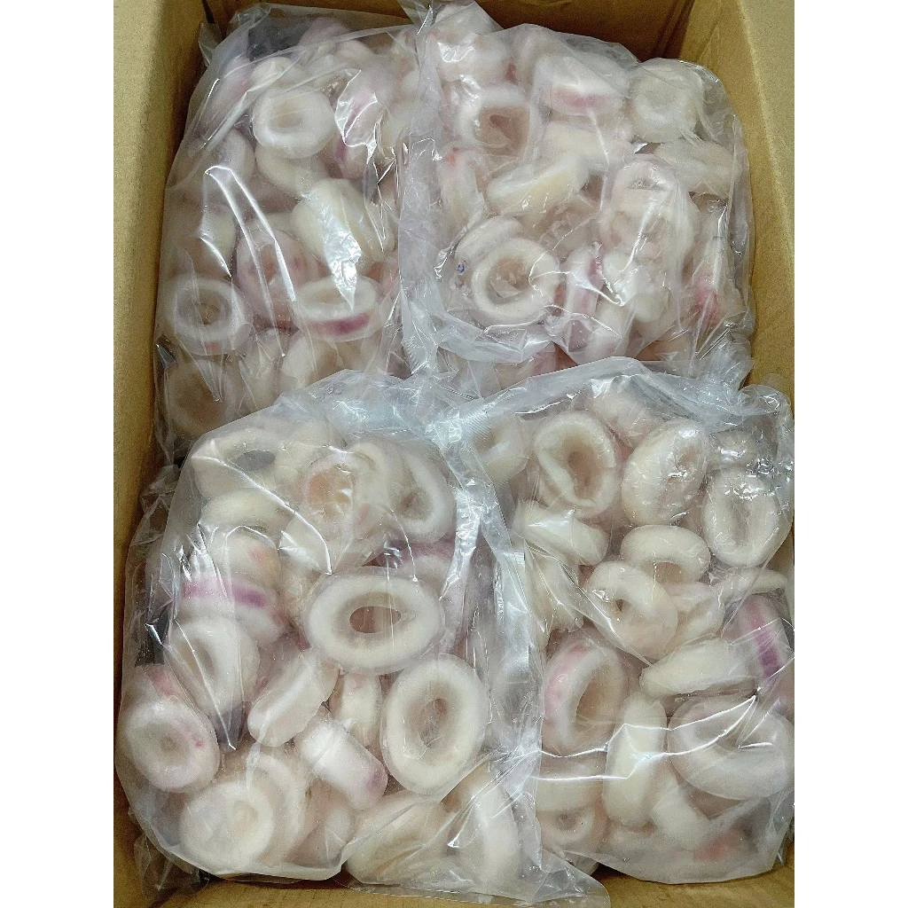 Mực ống Cắt khoanh Dày thịt, Tiện lợi cho chế biến_thumbnail_5