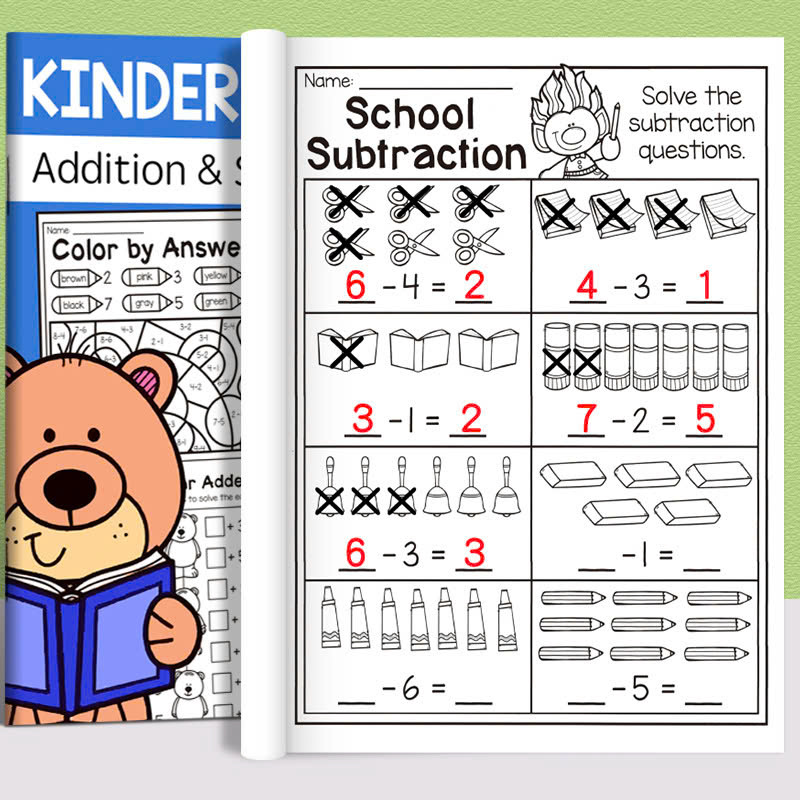 Toán Tiếng Anh mầm non Kindergarten Addition and Subtraction_thumbnail_2