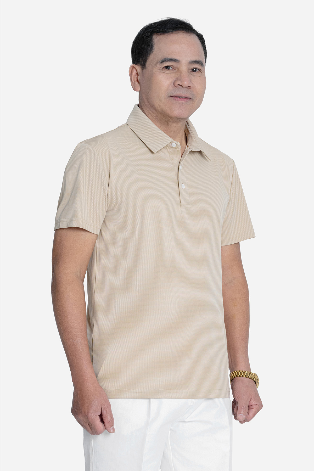 Áo Polo Nam Trung Niên ANCHI Chất Liệu Cotton Phom Suông Vạt Ngang_thumbnail_32