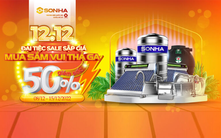 [Khuyến mãi 12/12] Mua sắm thả ga – Sale sập giá GIẢM LỚN tới 50%