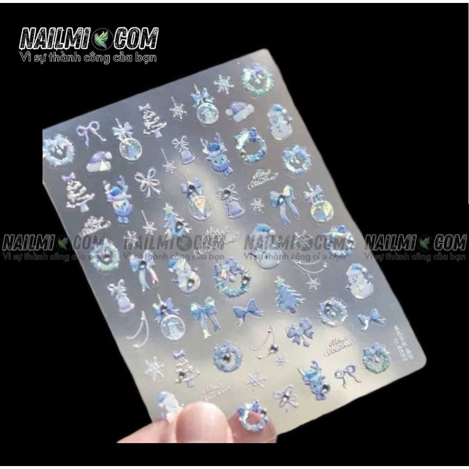 Sticker nail 5D noel To4552