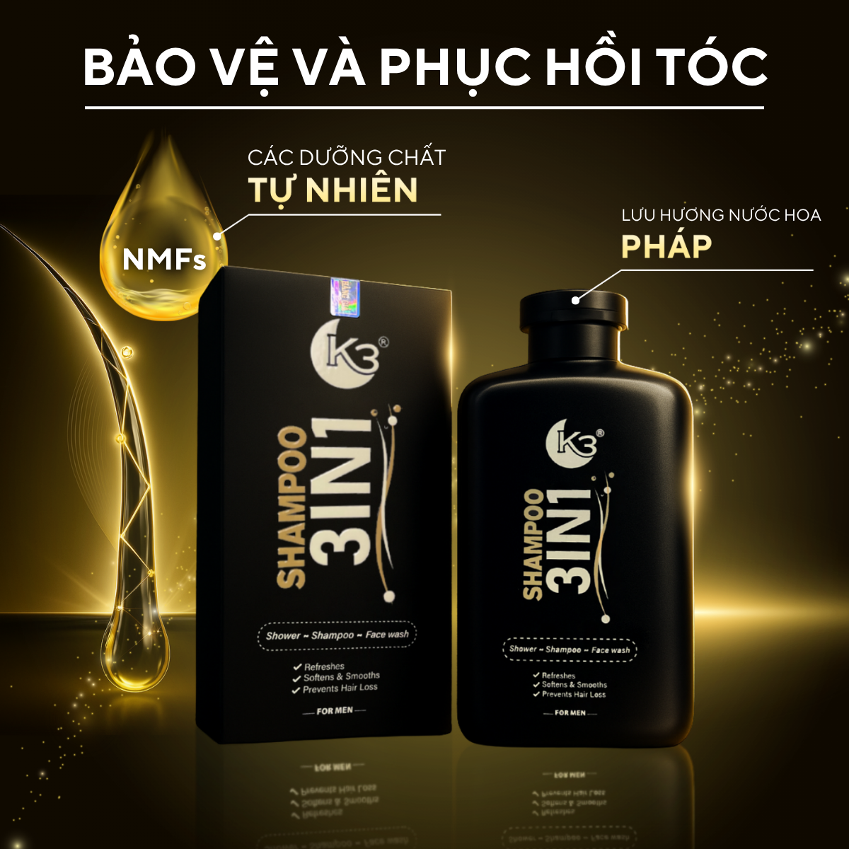 Gel tắm gội 3in1 hương nước hoa từ pháp_thumbnail_3
