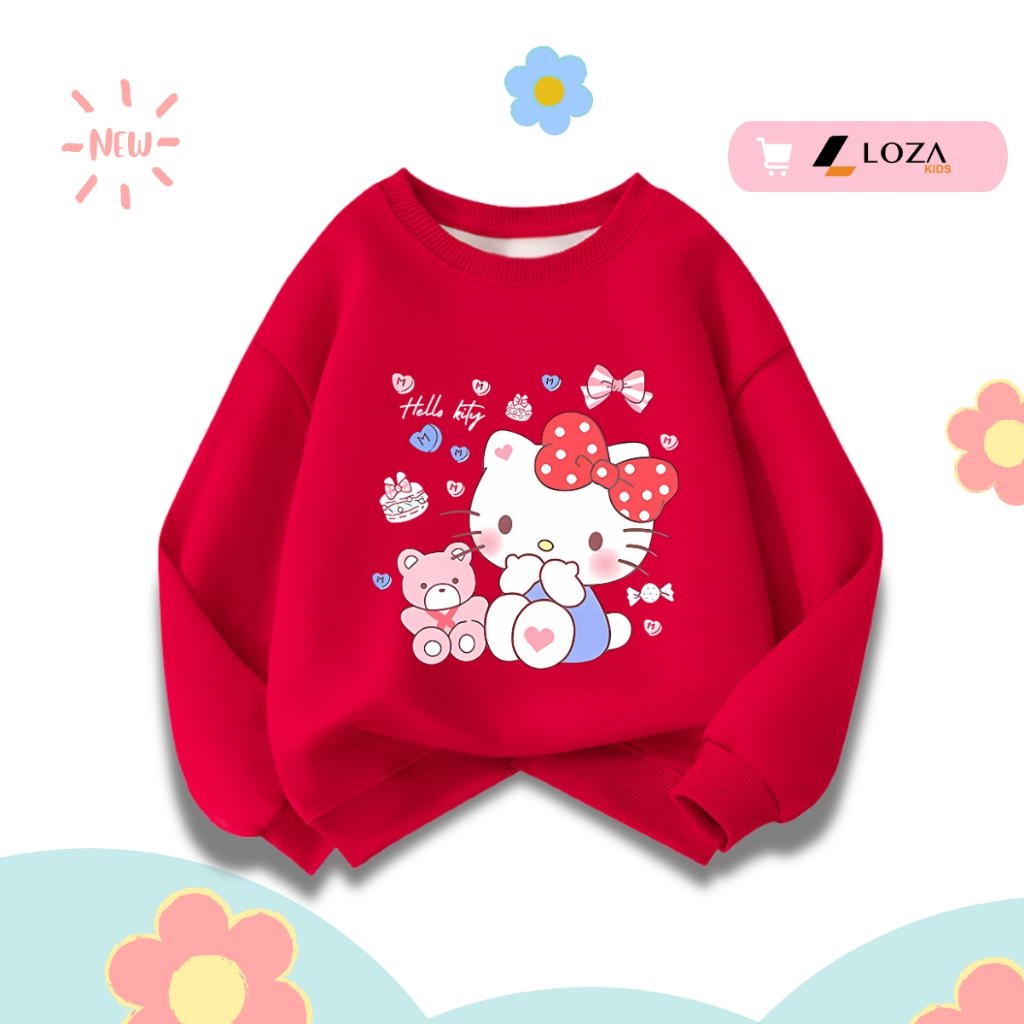 Áo sweater bé gái in hình Hello Kitty - Loza Kids IN021_thumbnail_1