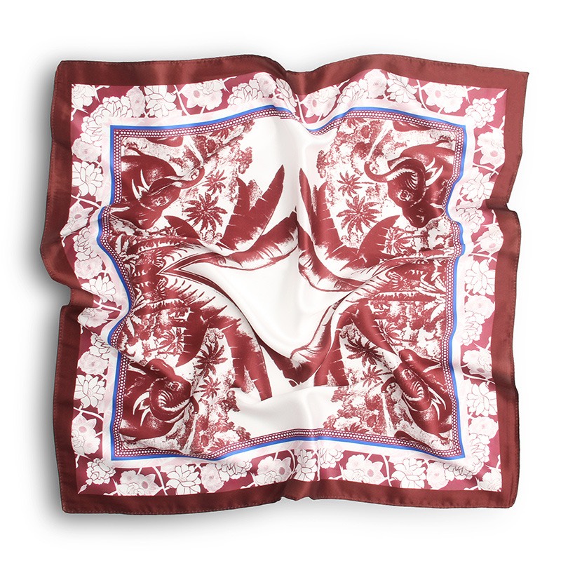 Khăn Lụa Họa Tiết Classy 100% Lụa_thumbnail_6