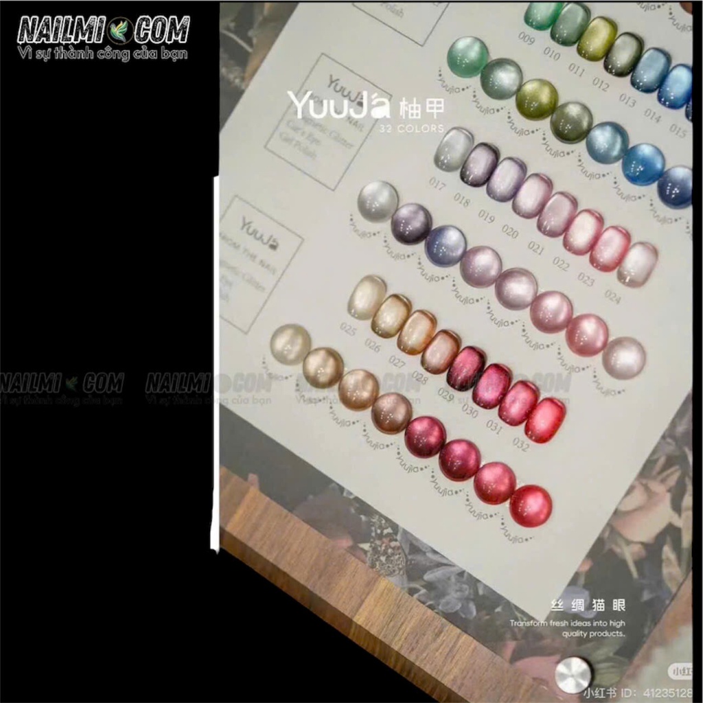 Set sơn gel - Mắt mèo ánh trăng - 32 màu - Yuuja_thumbnail_1