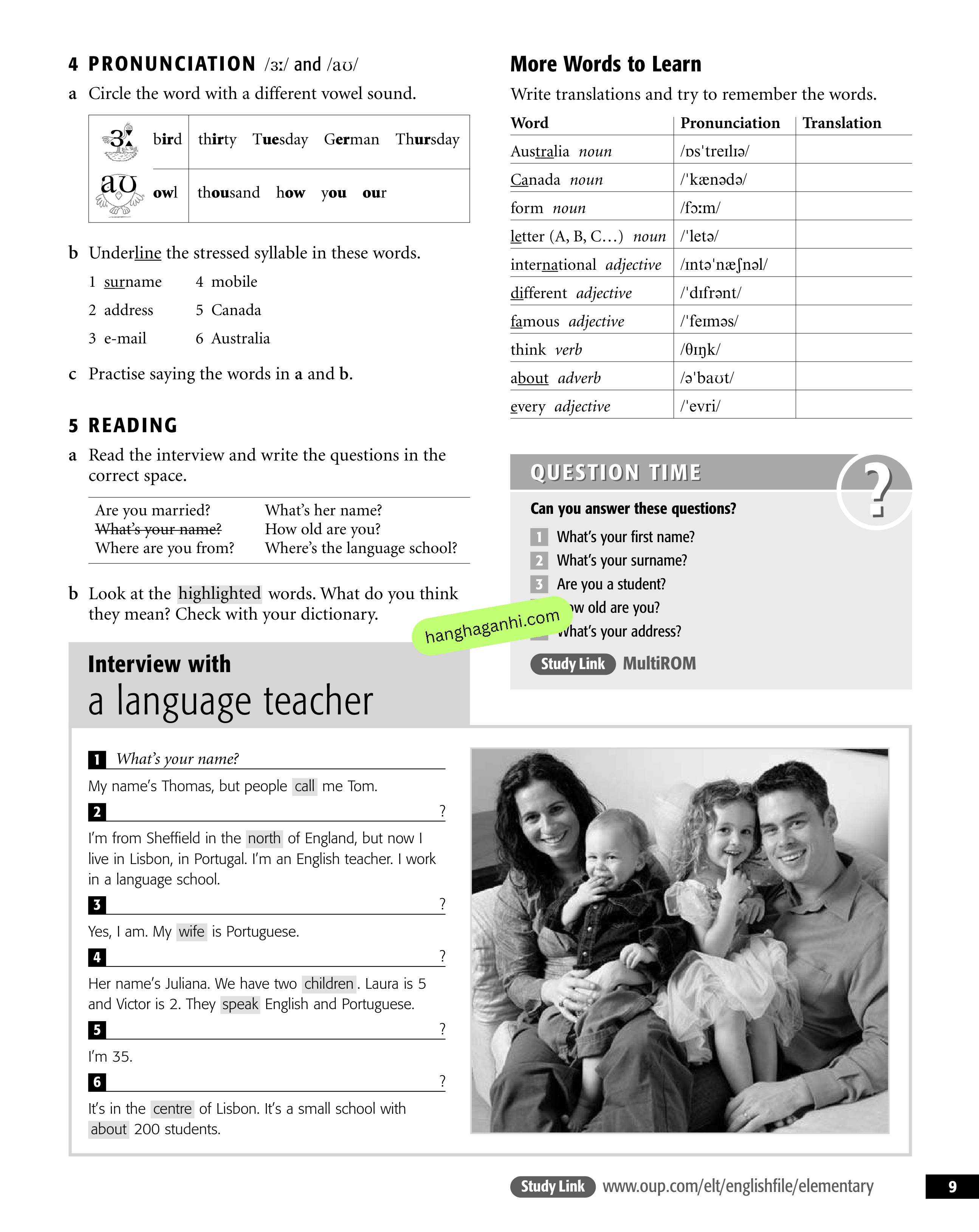 New English File Elementary Workbook with key_thumbnail_9