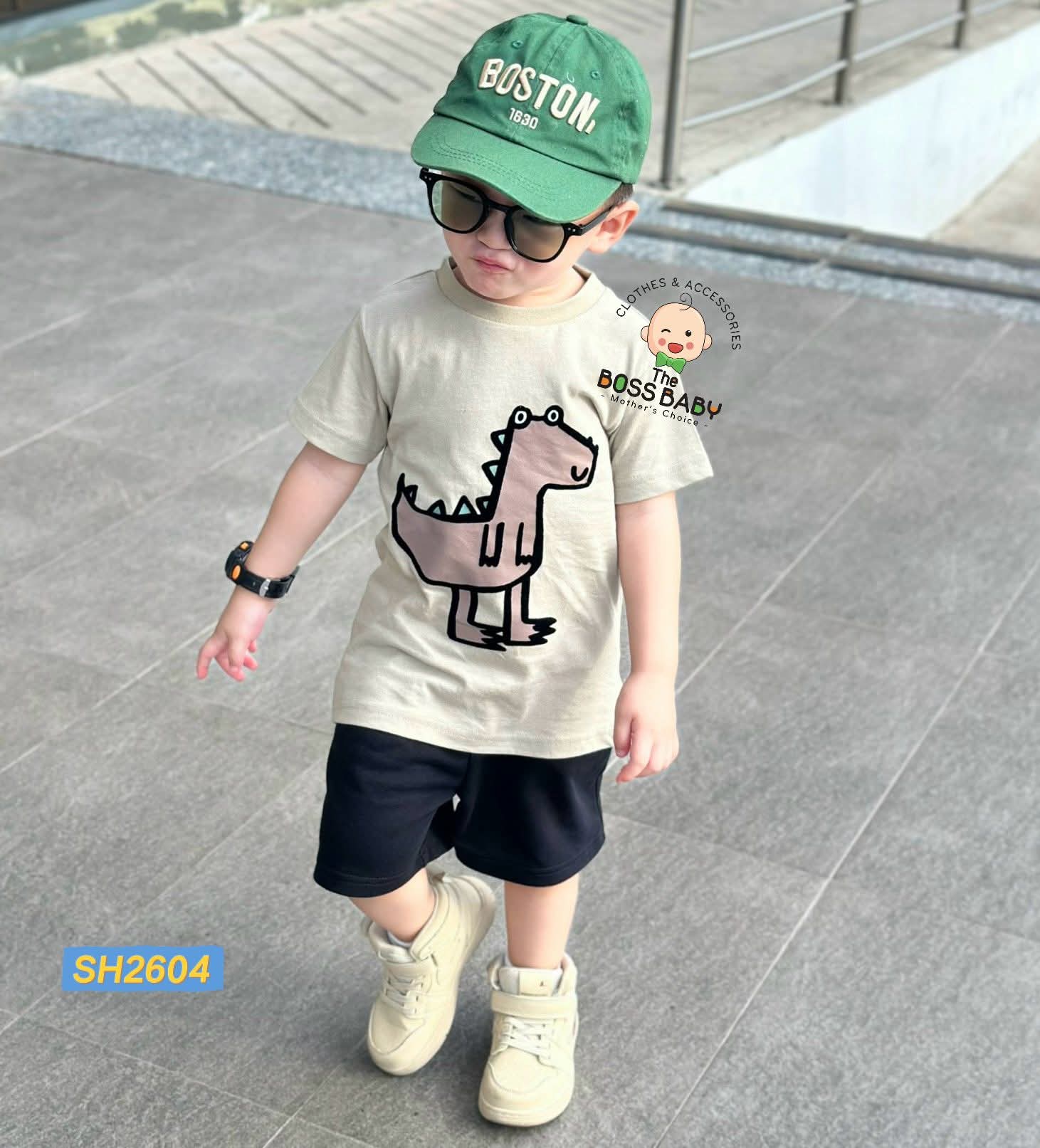 Set bộ cotton be đen khủng long_thumbnail_1