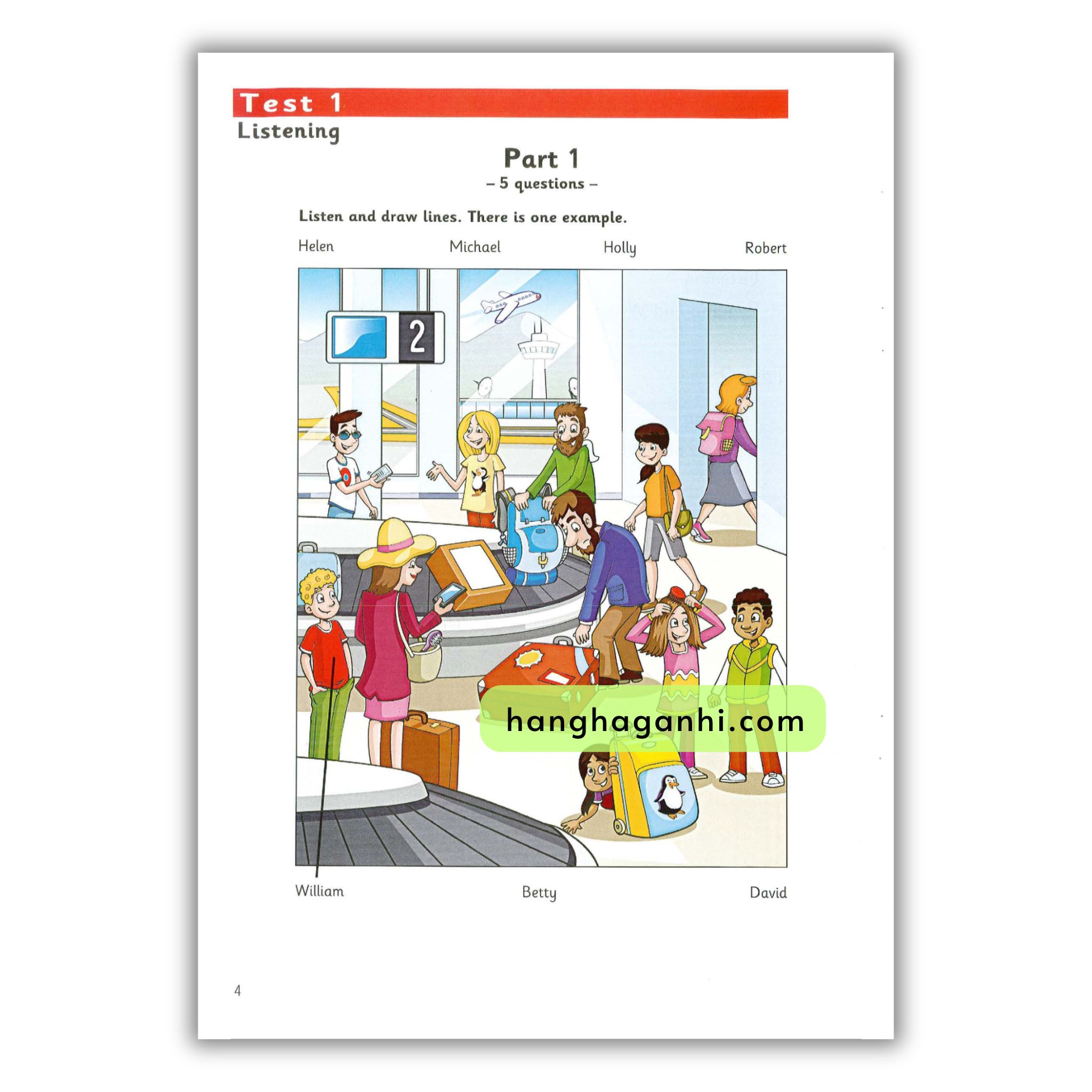Cambridge English Flyers - Bộ đề 4 cuốn bản mới nhất 2018-2020 Kèm file nghe và đáp án_thumbnail_12