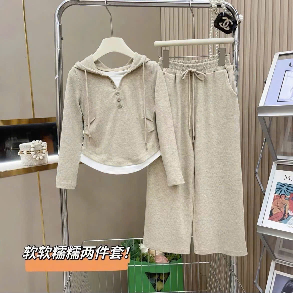 [J8] Bộ len tăm TENO Bé Gái_thumbnail_1