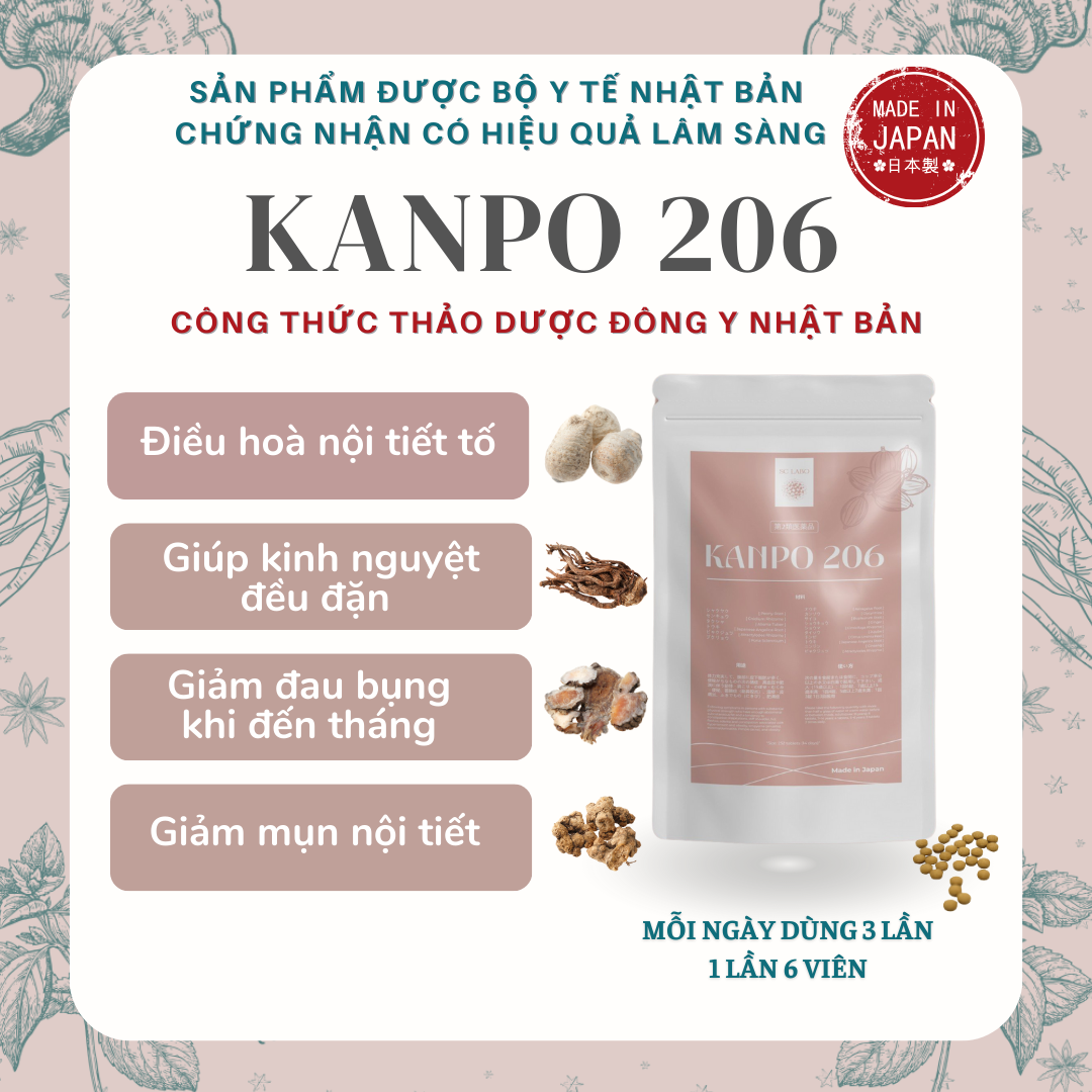 Kanpo 206 - Đương Quy Thược Dược Tán