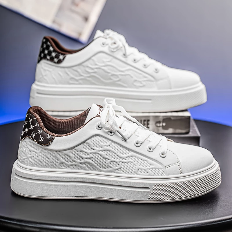 Giày Sneaker Nam, Giày Nam Kiểu Dáng Hàn Quốc, Trẻ Trung, Năng Động GC12