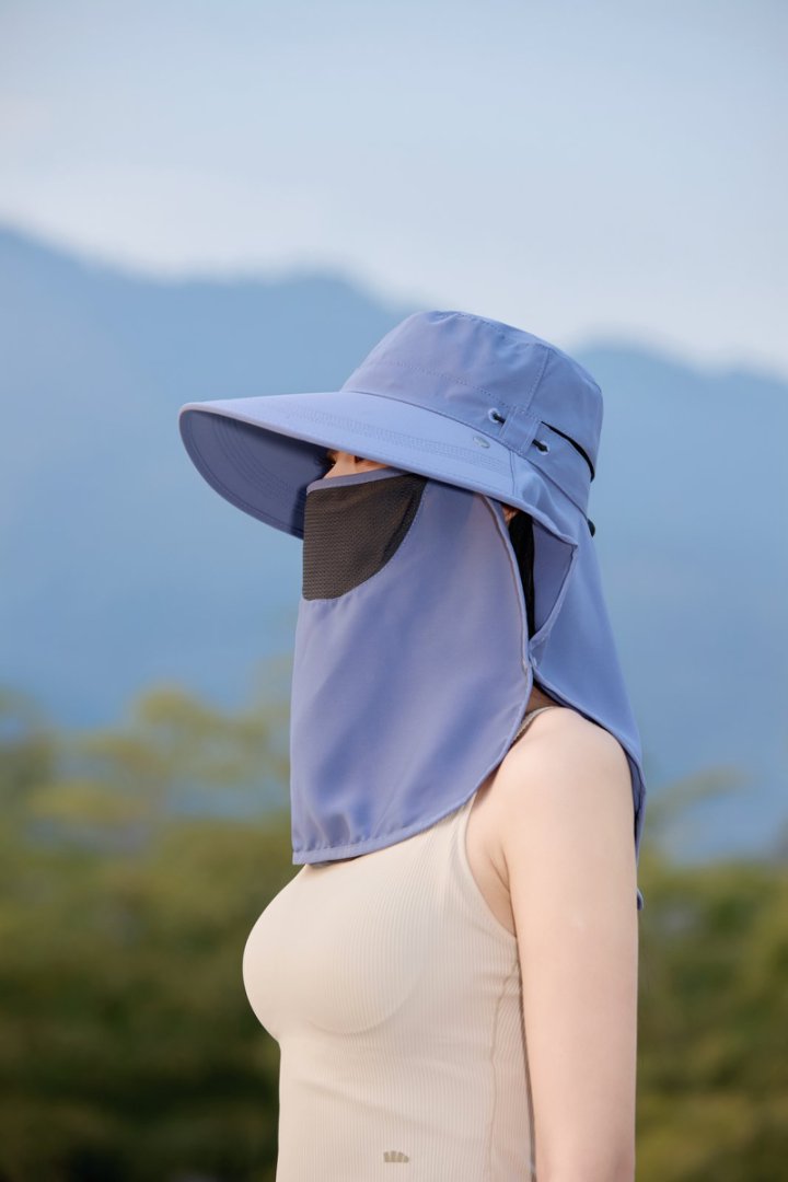 Mũ bucket Golf Hàn Quốc có che gáy & che mặt dành cho nữ HZ2515_thumbnail_12