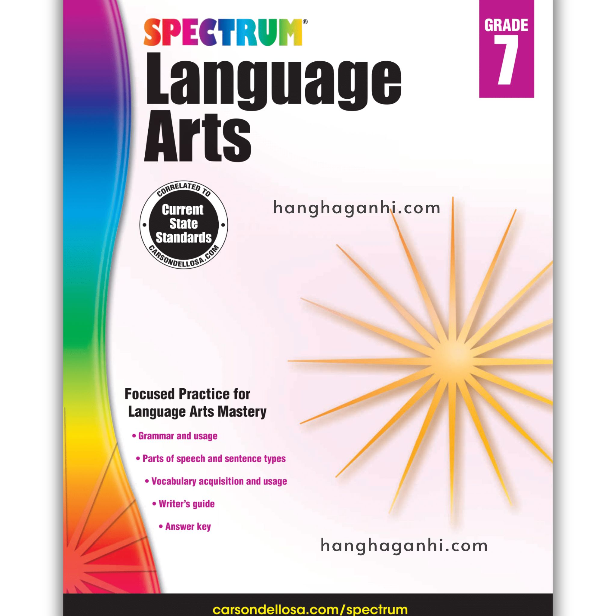 Sách Spectrum Language Arts Workbook Grade 7_thumbnail_0