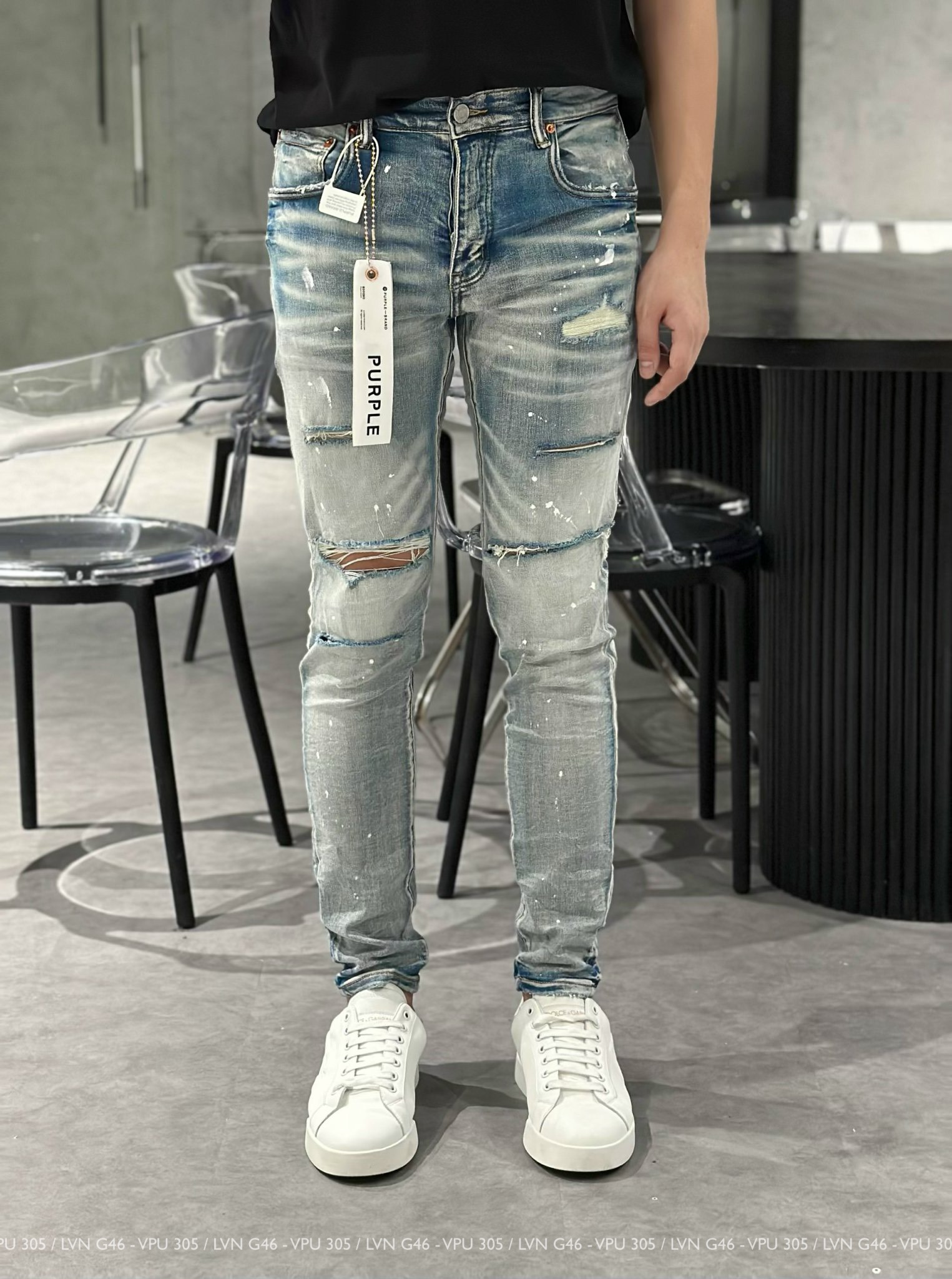 QUẦN JEANS PURPLE 305 XANH NHẠT RÁCH_thumbnail_8