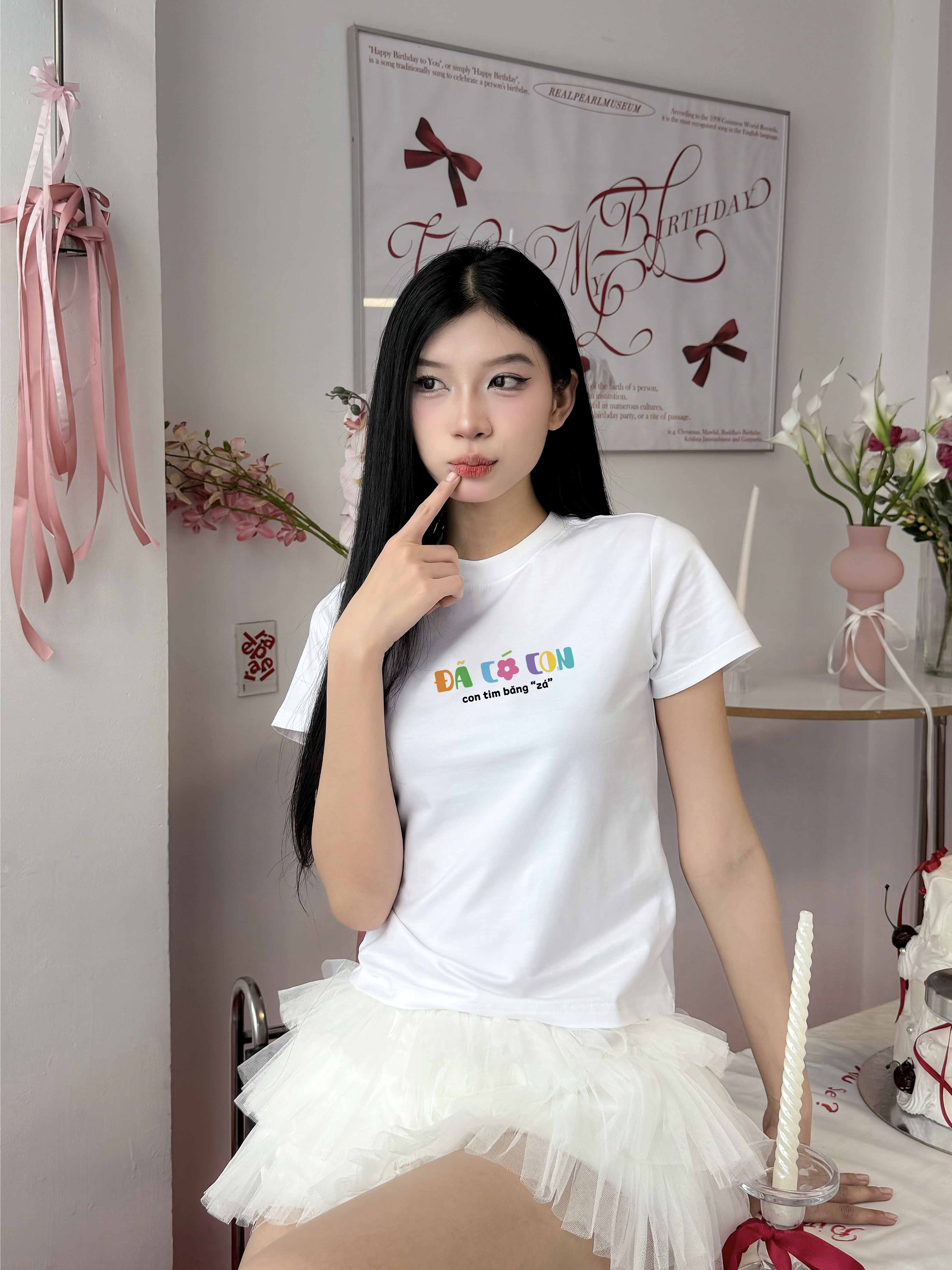 Áo baby tee in chữ dễ thương Miucho BST cổ tròn tay ngắn vải cotton 4c thoáng mát in mix_thumbnail_2