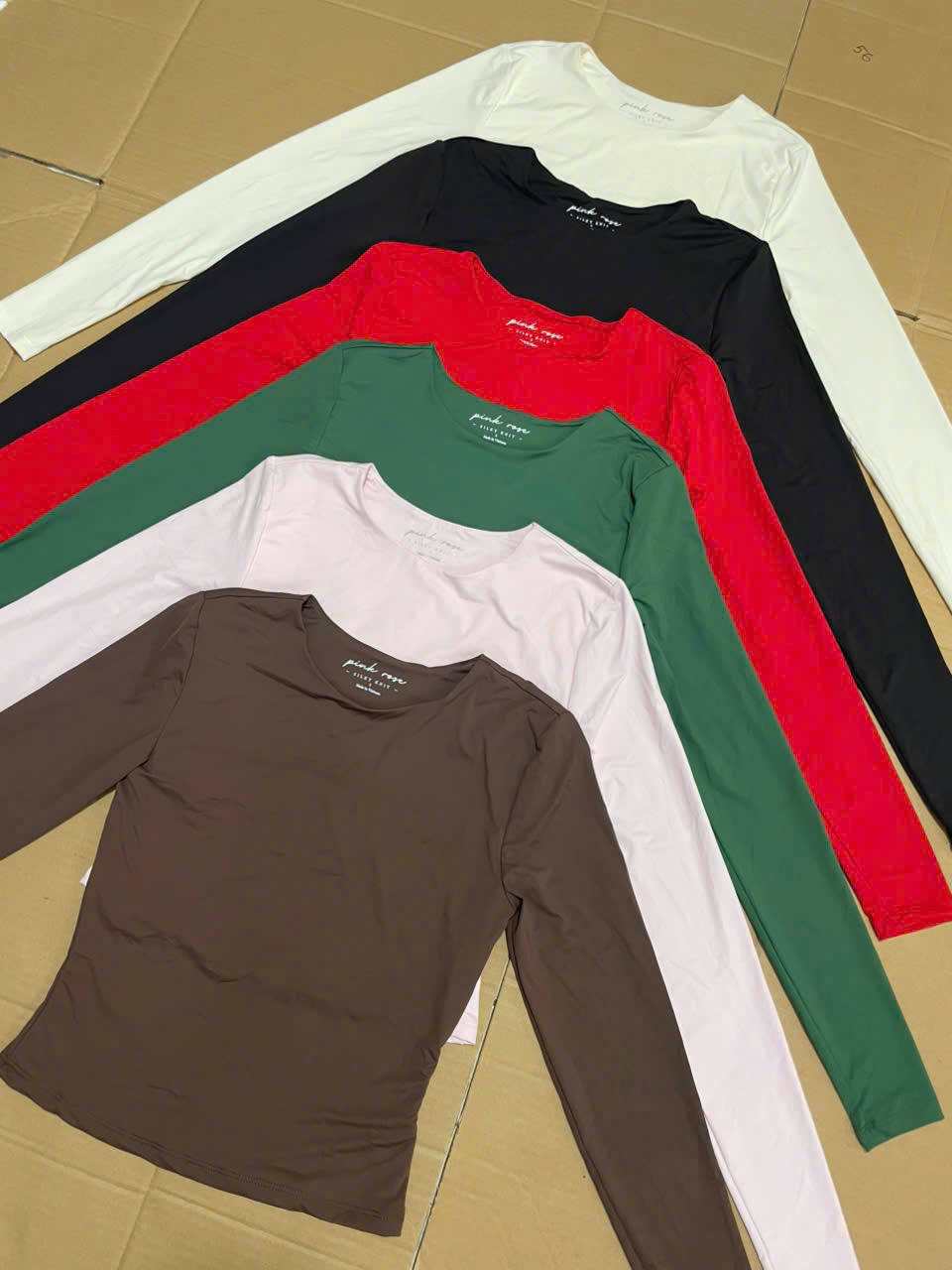 A693 ÁO THUN TAY DÀI 6 MÀU