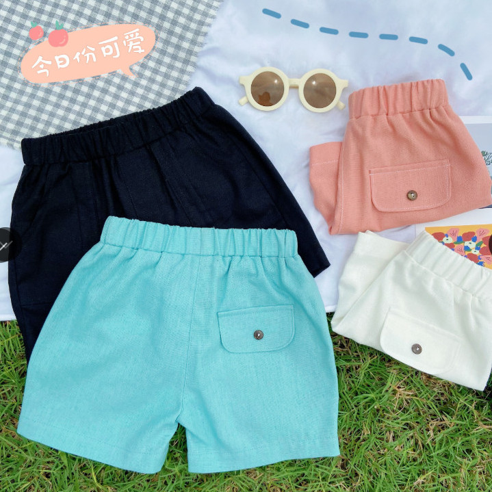 Quần đùi linen túi ốp - QĐ21008_thumbnail_4